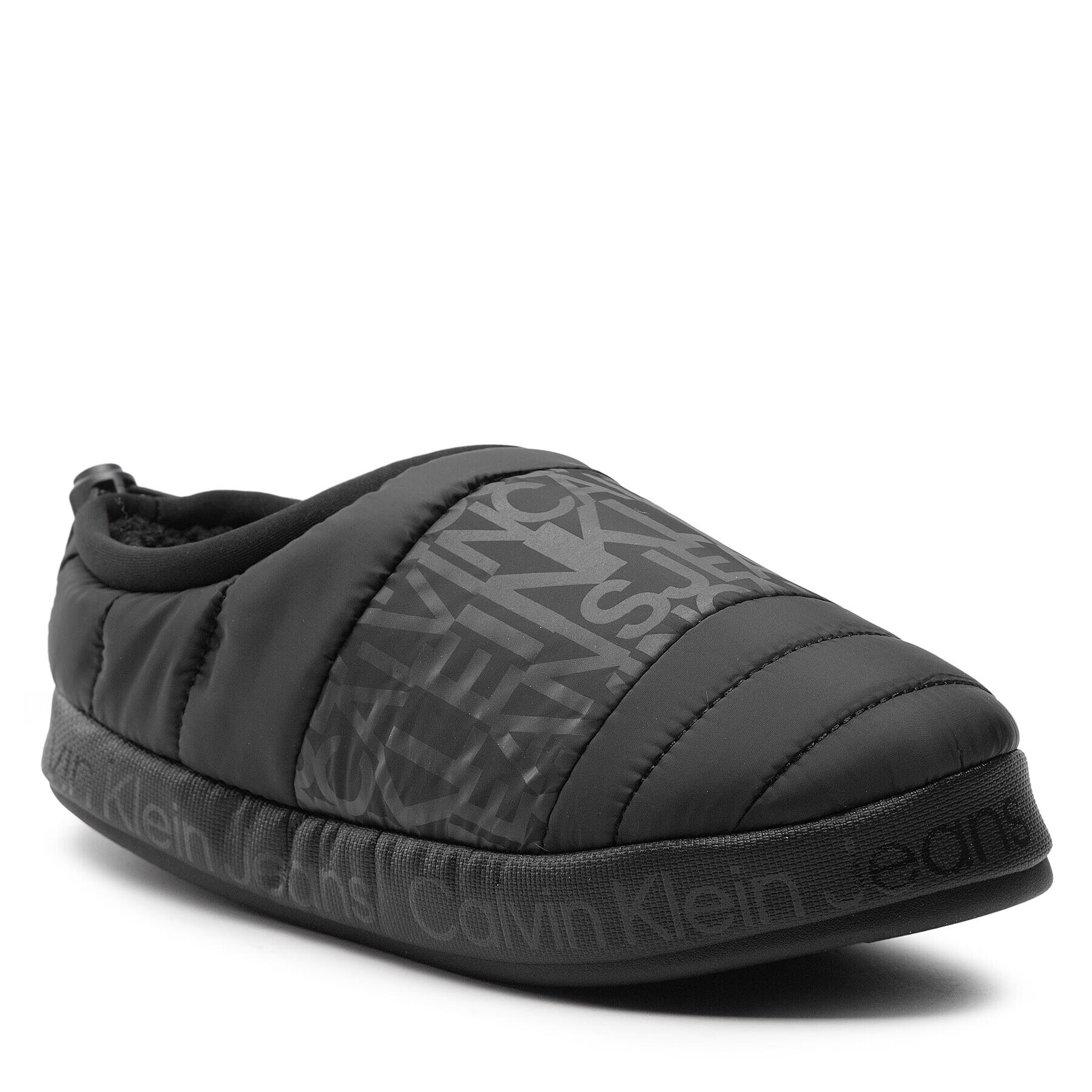 Calvin Klein Jeans Papucs Home Slipper W/Coulisse YM0YM00526 Fekete - Pepit.hu