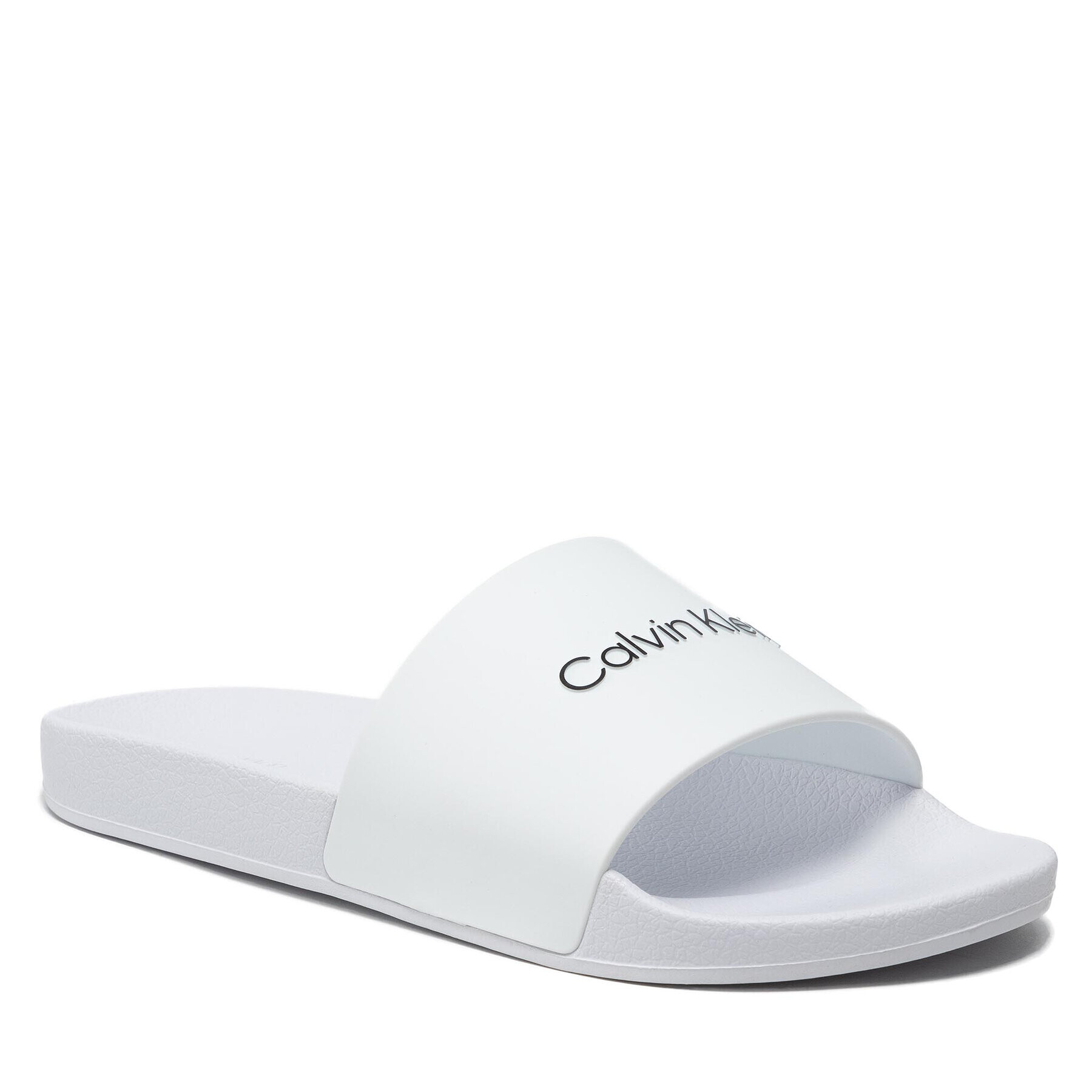 Calvin Klein Jeans Papucs Pool Slide Rubber- Solid R HW0HW00746 Fehér - Pepit.hu