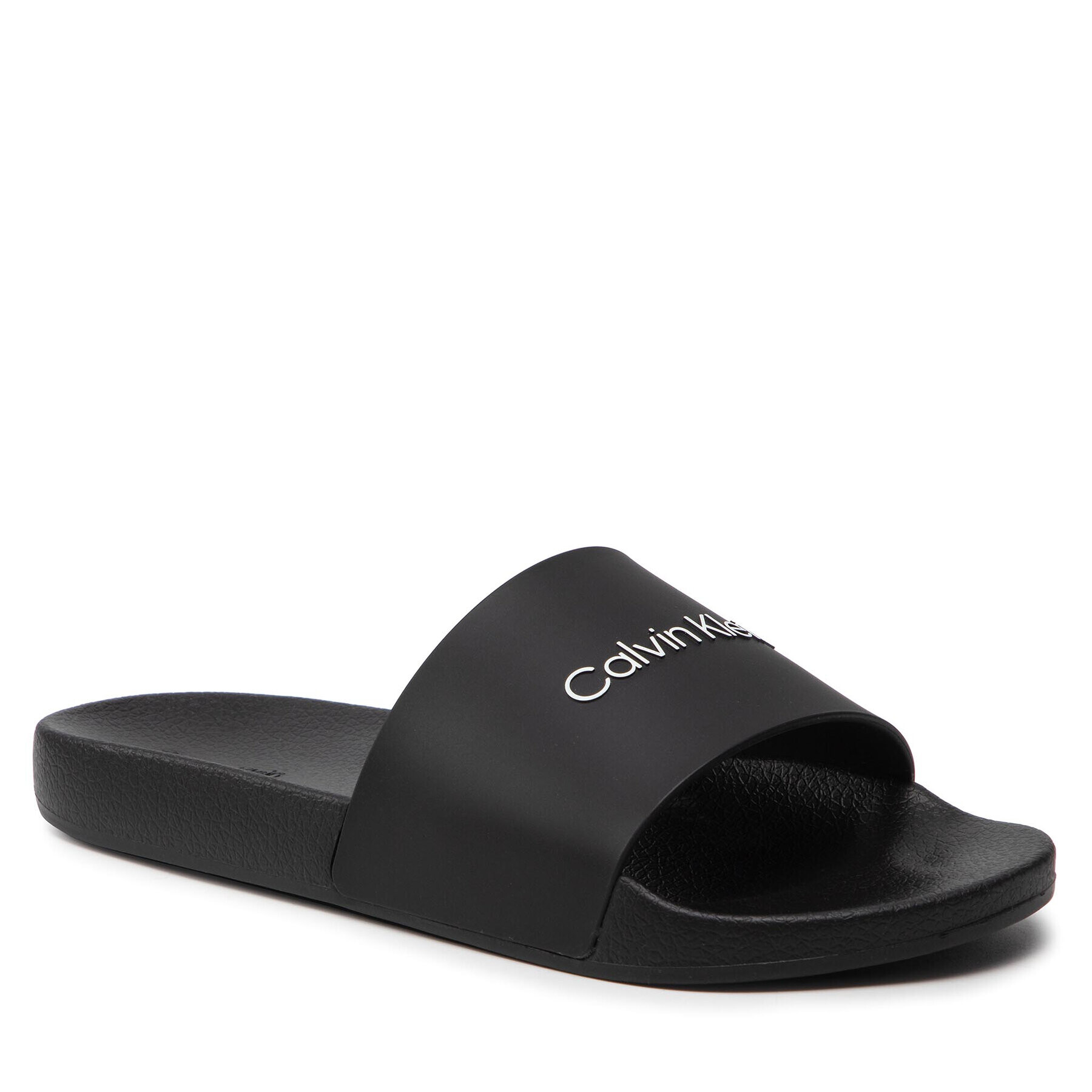 Calvin Klein Jeans Papucs Pool Slide Rubber- Solid R HW0HW00746 Fekete - Pepit.hu