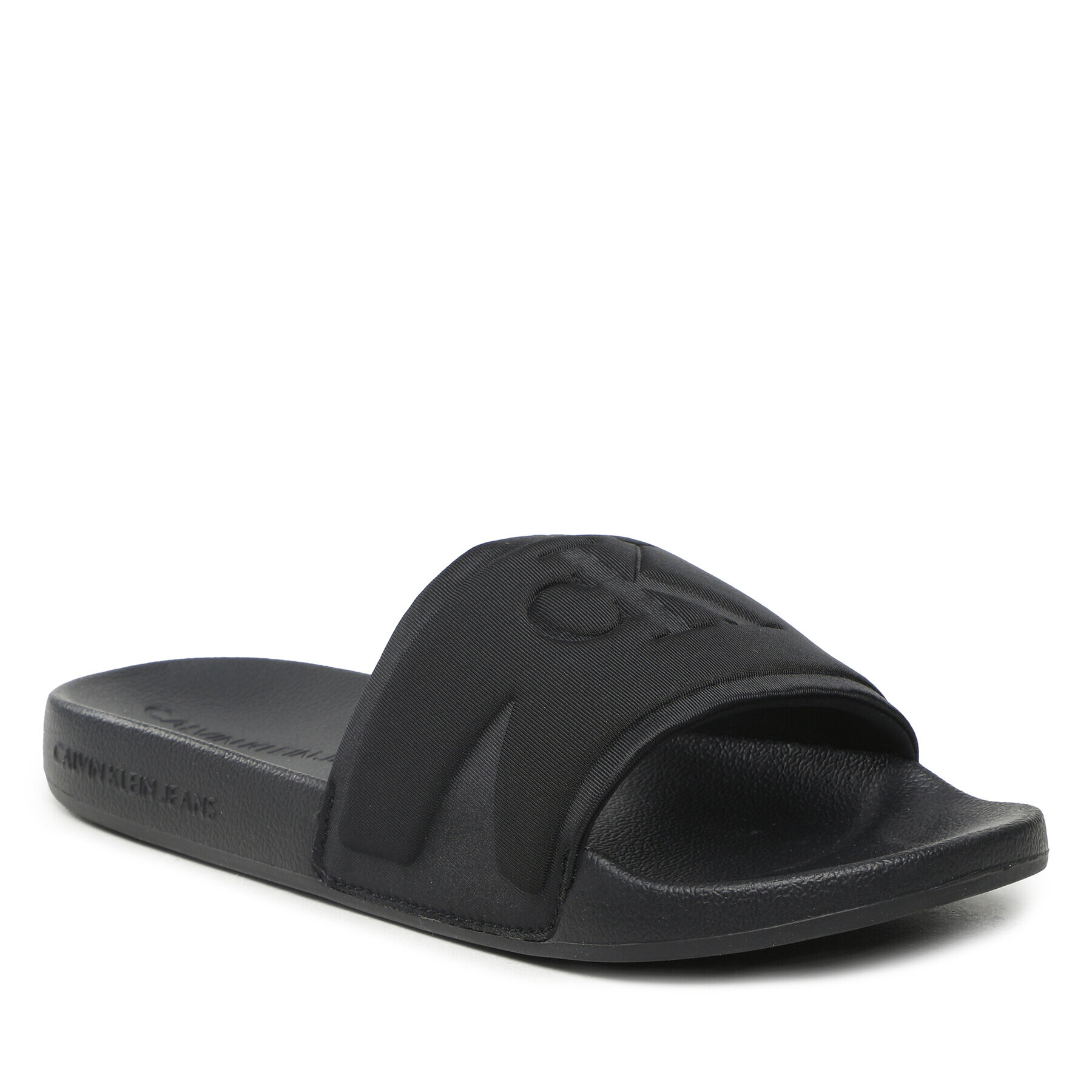 Calvin Klein Jeans Papucs Slide High/Low Frequency Wn YW0YW00999 Fekete - Pepit.hu