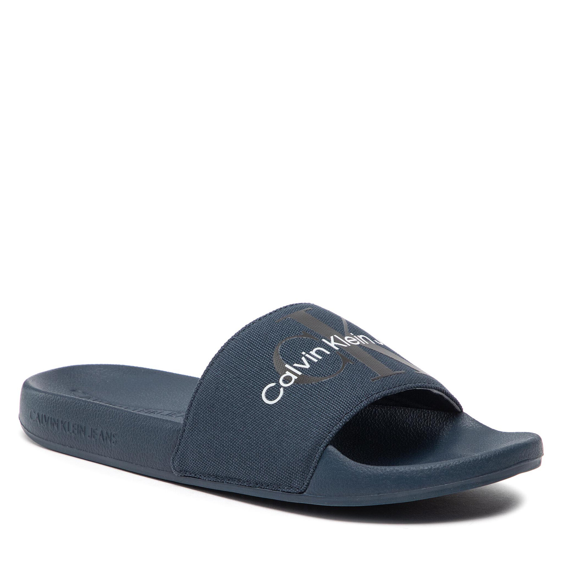 Calvin Klein Jeans Papucs SLide Monogram Co YM0YM00061 Sötétkék - Pepit.hu