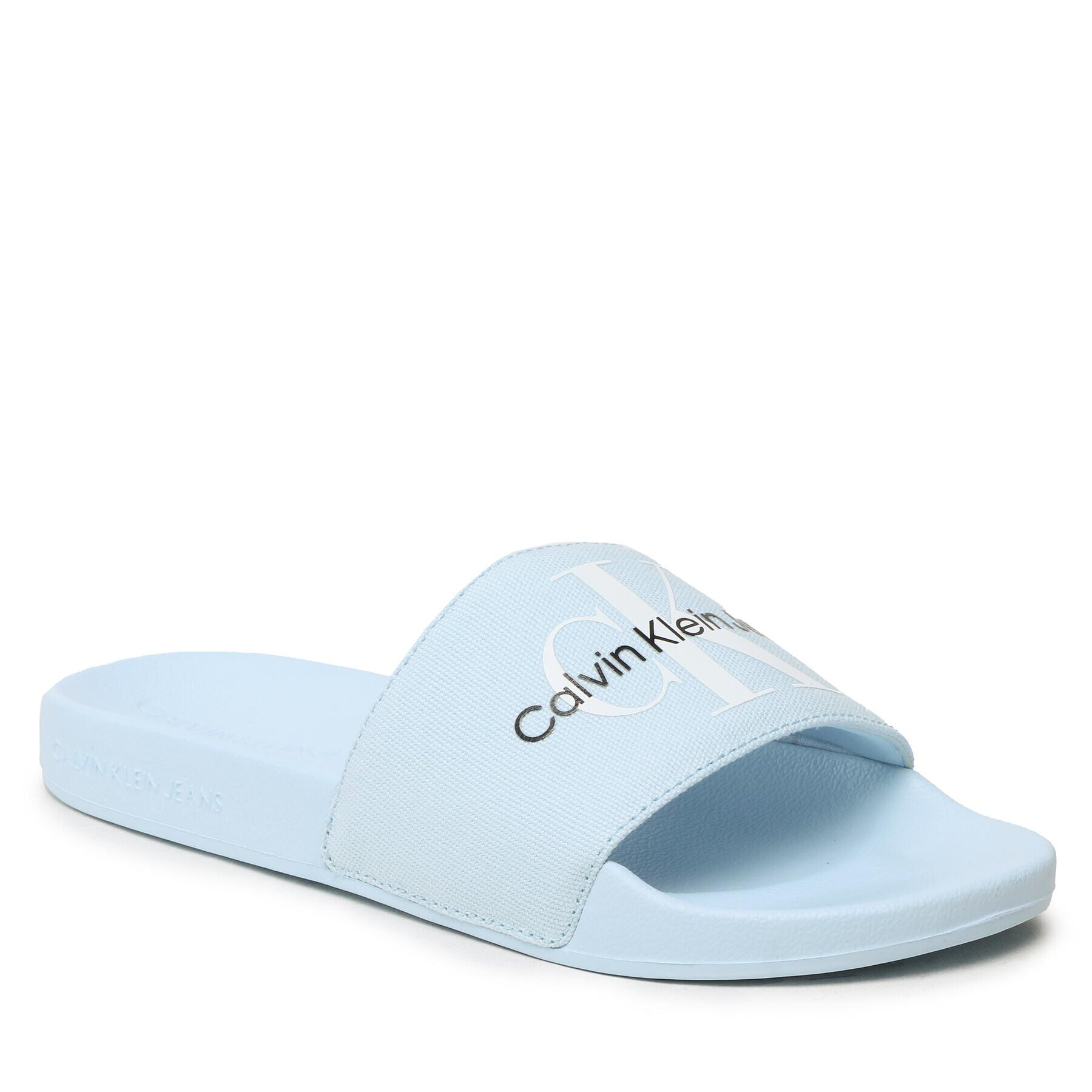 Calvin Klein Jeans Papucs Slide Monogram Co YW0YW00103 Kék - Pepit.hu