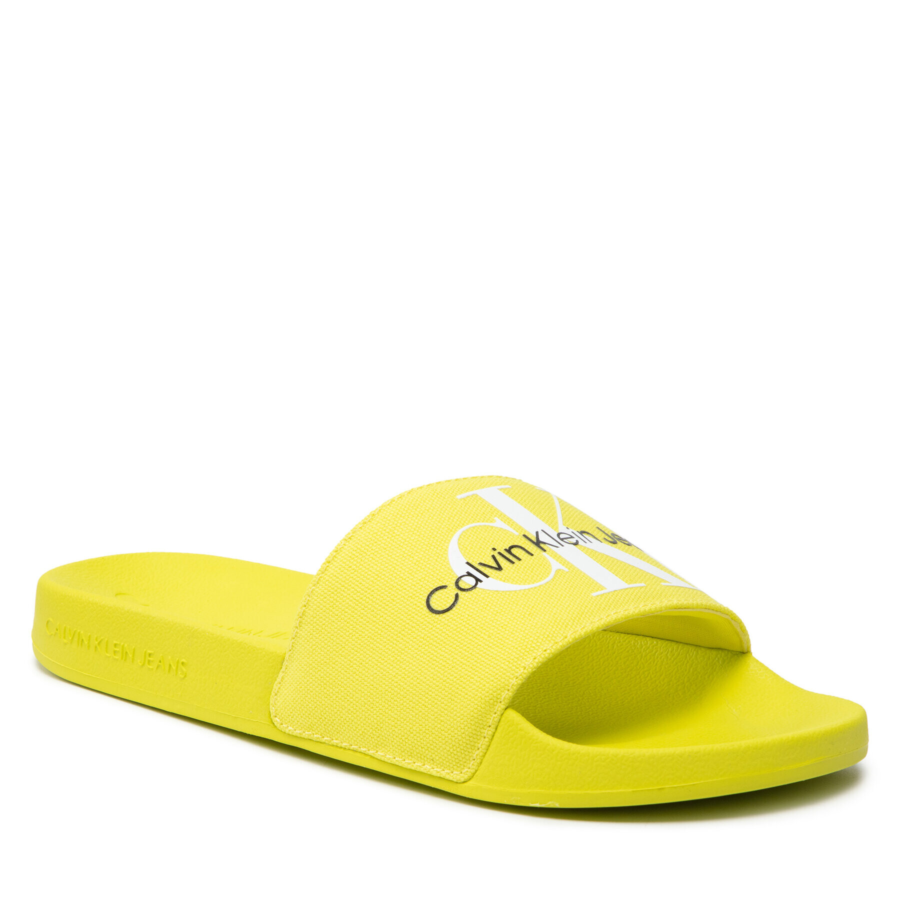 Calvin Klein Jeans Papucs Slide Monogram Co YW0YW00103 Zöld - Pepit.hu