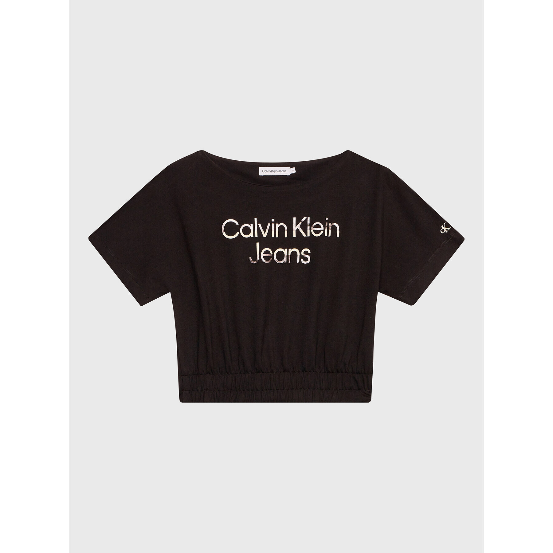 Calvin Klein Jeans Póló Hero Logo IG0IG01855 Fekete Regular Fit - Pepit.hu