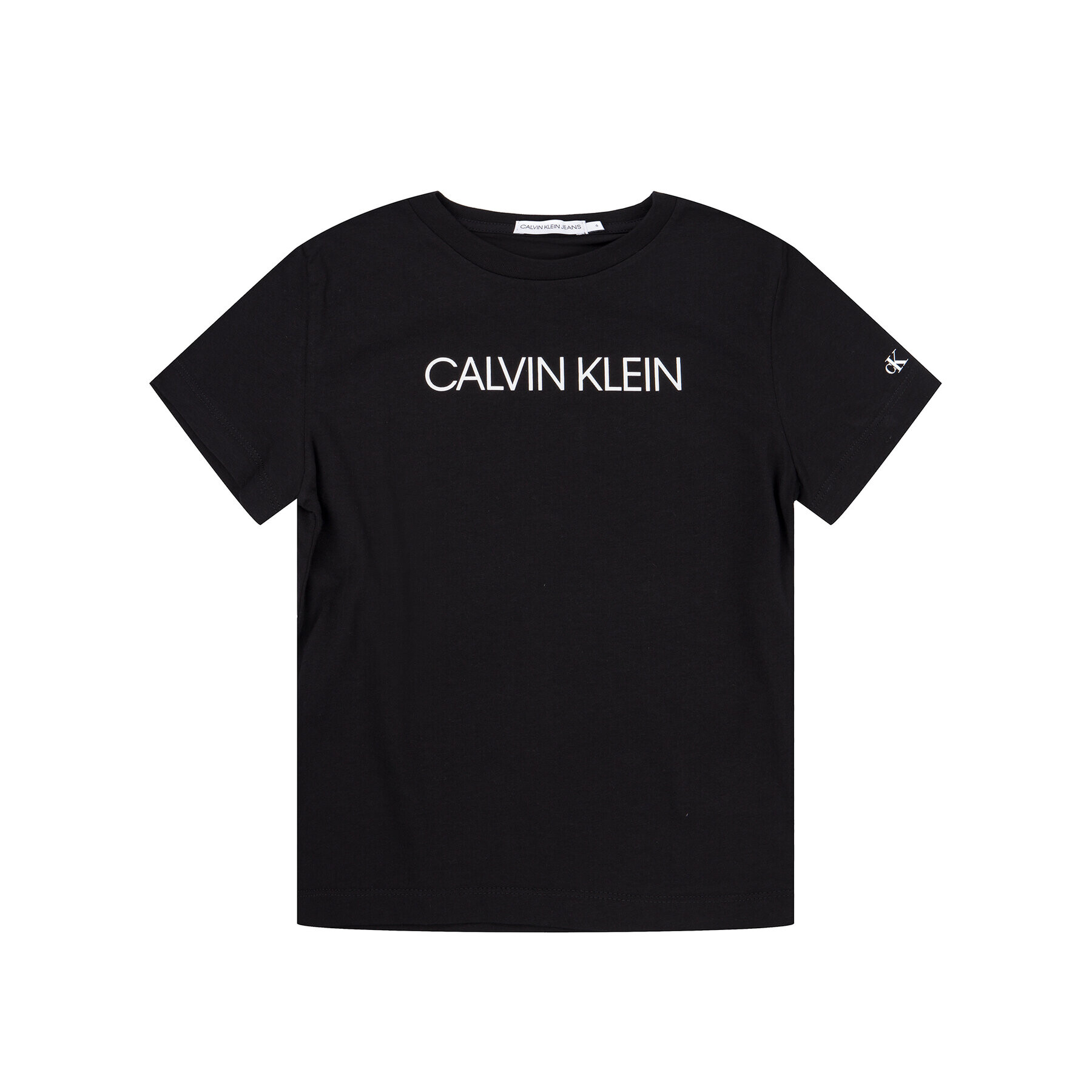 Calvin Klein Jeans Póló Institutional SS IB0IB00347 Fehér Regular Fit - Pepit.hu