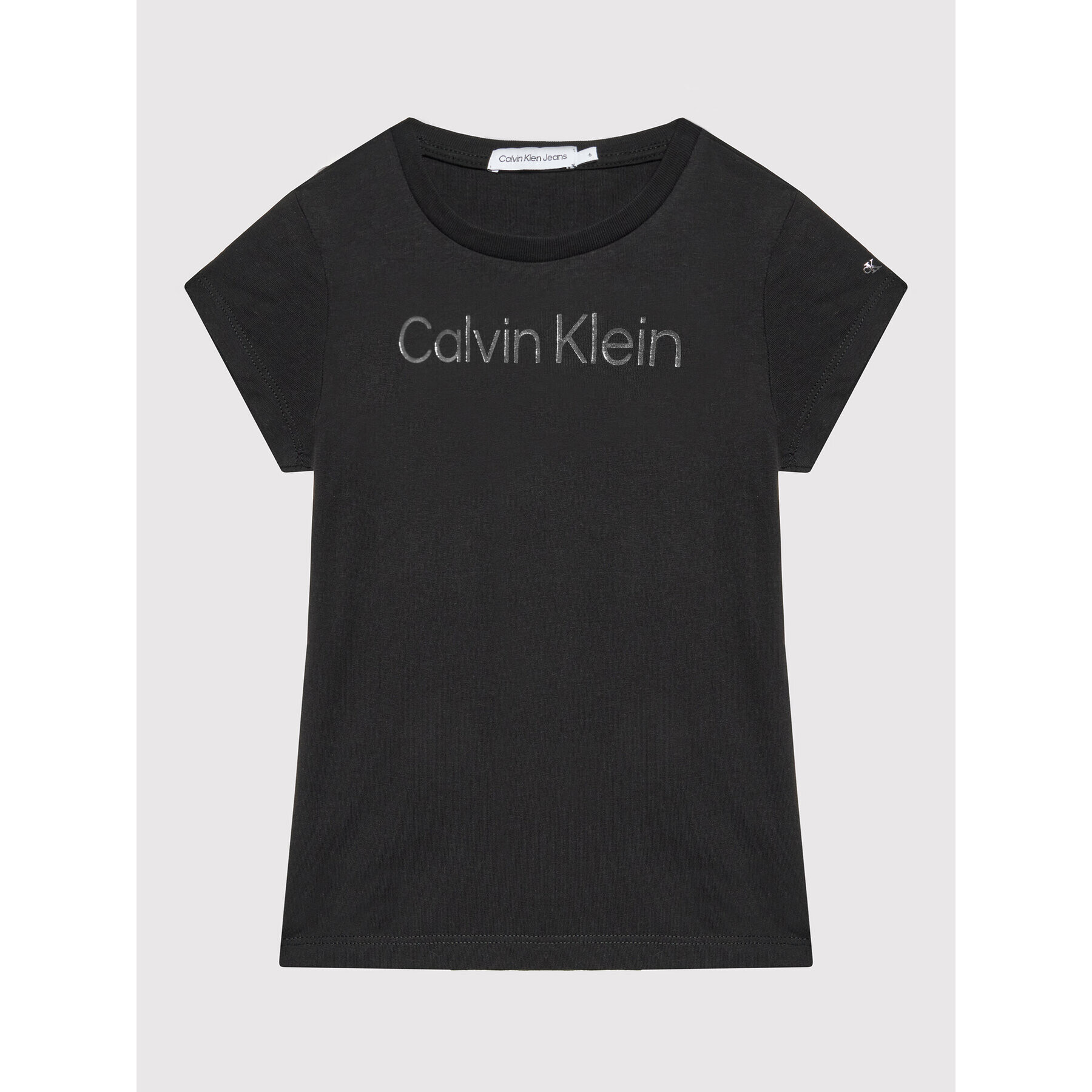 Calvin Klein Jeans Póló Logo IG0IG01350 Fekete Slim Fit - Pepit.hu