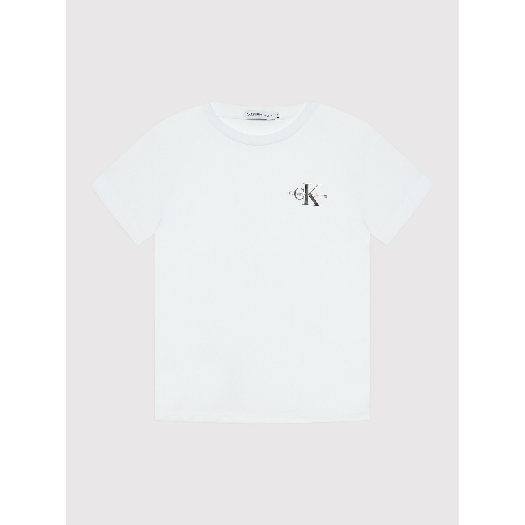 Calvin Klein Jeans Póló Monogram IB0IB01231 Fehér Regular Fit - Pepit.hu