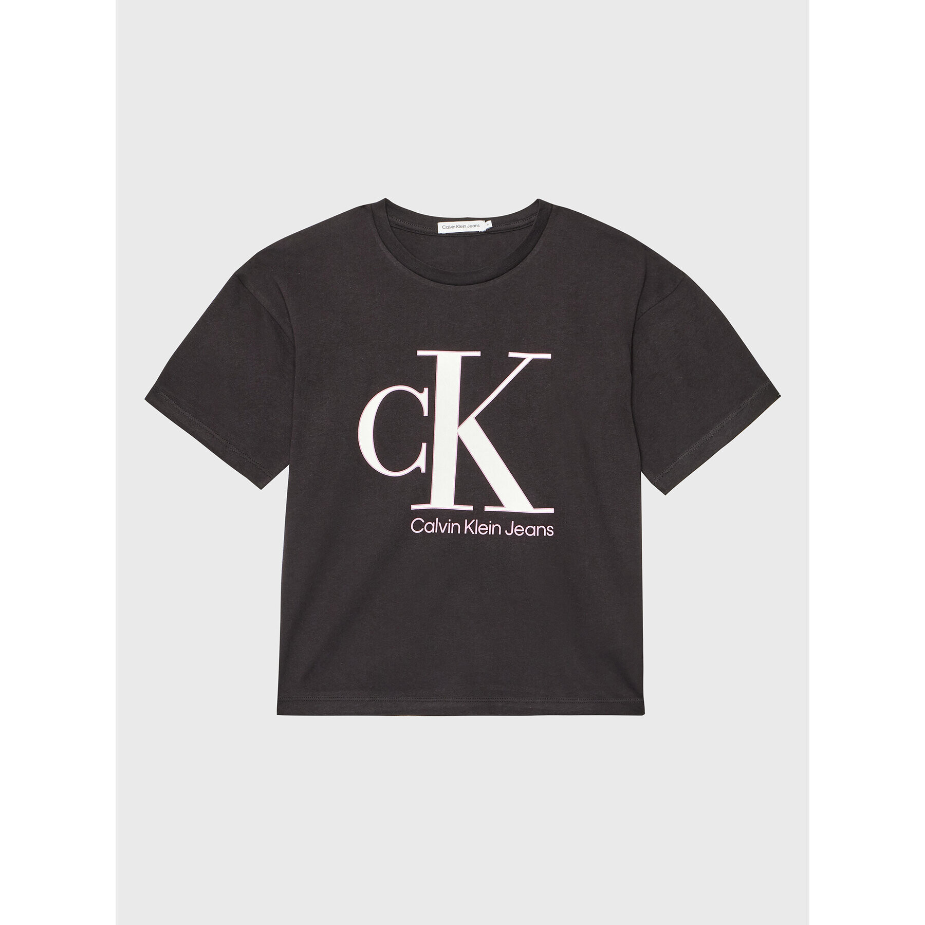 Calvin Klein Jeans Póló Reveal Monogram IG0IG01939 Fekete Regular Fit - Pepit.hu