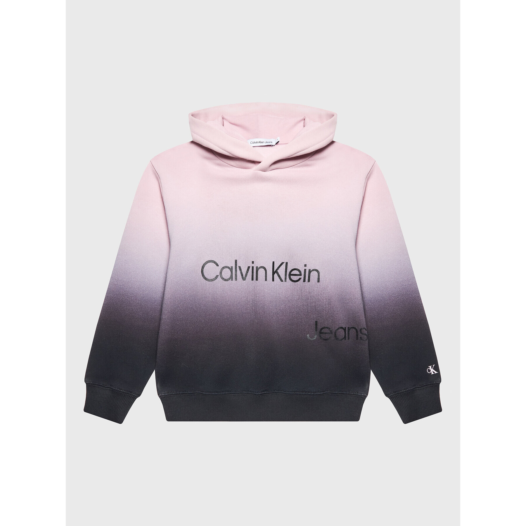 Calvin Klein Jeans Pulóver All Over Gradient IU0IU00334 Lila Regular Fit - Pepit.hu