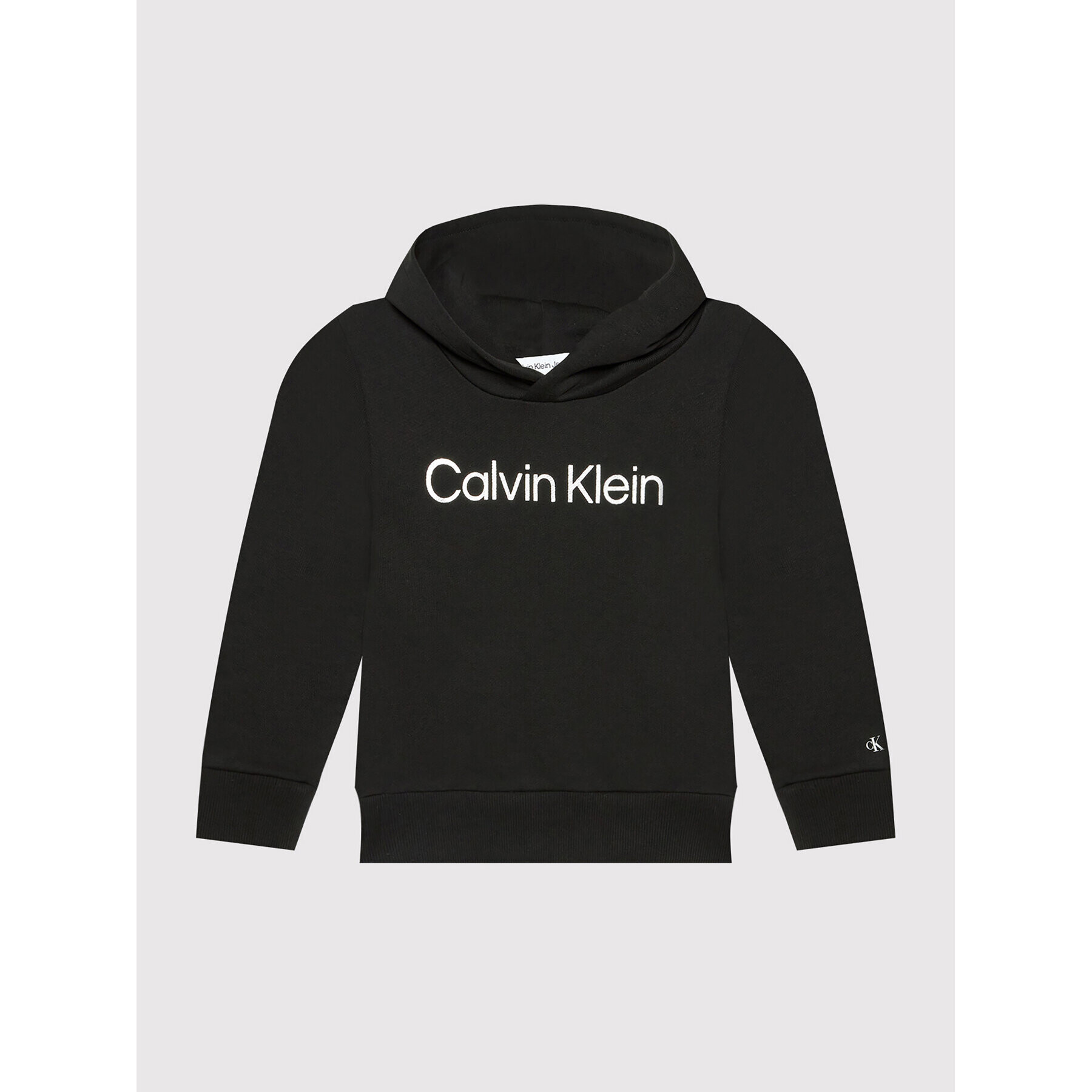 Calvin Klein Jeans Pulóver Institutional Logo IG0IG01341 Fekete Regular Fit - Pepit.hu