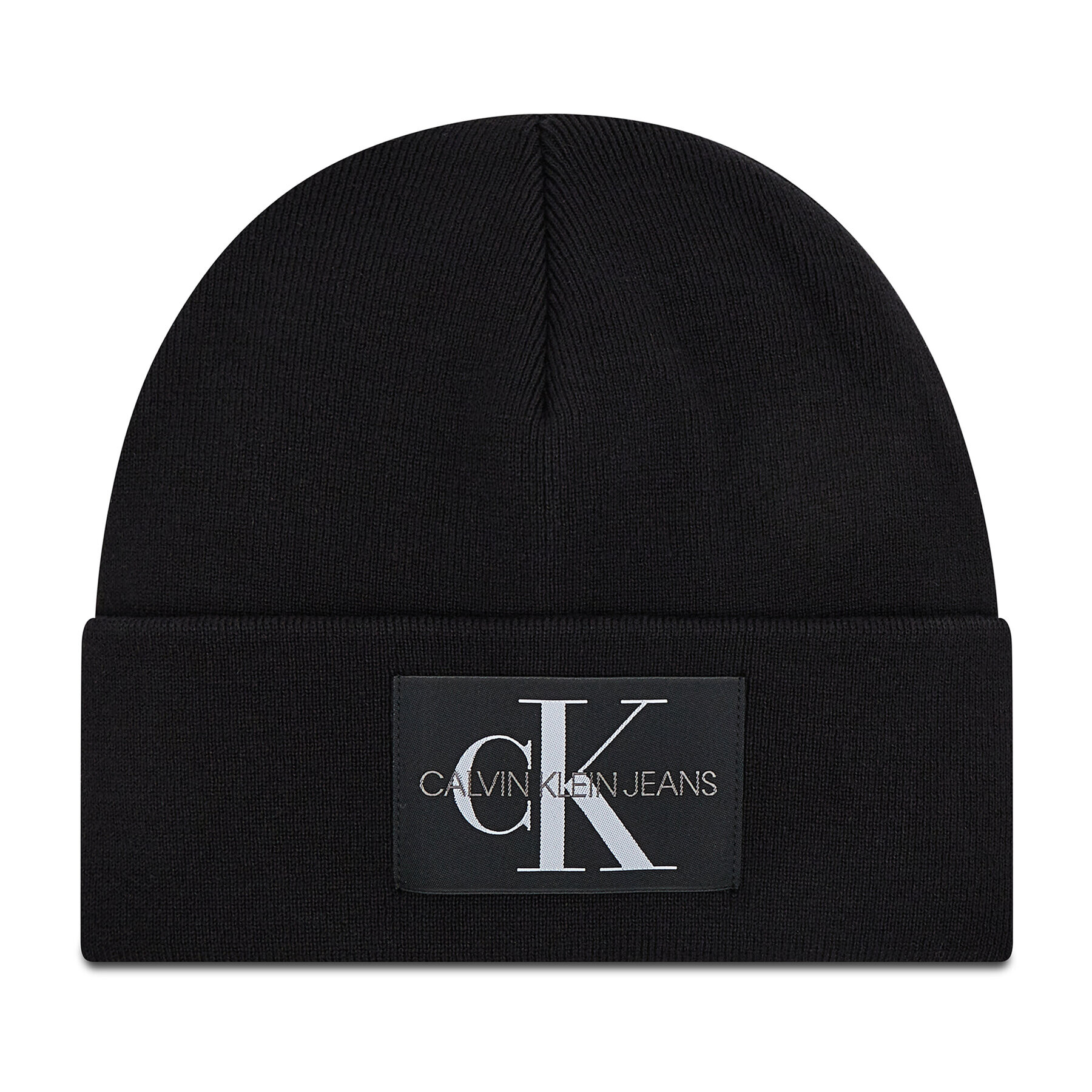 Calvin Klein Jeans Sapka Beanie Monogram K60K608272 Fekete - Pepit.hu