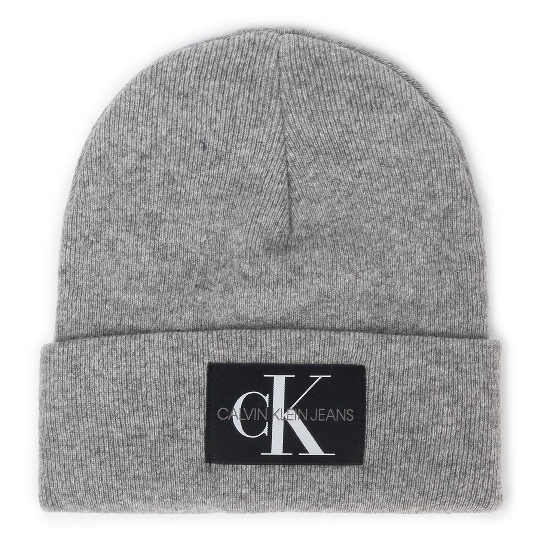 Calvin Klein Jeans Sapka J Basic Men Knited Beanie K50K504934 Szürke - Pepit.hu