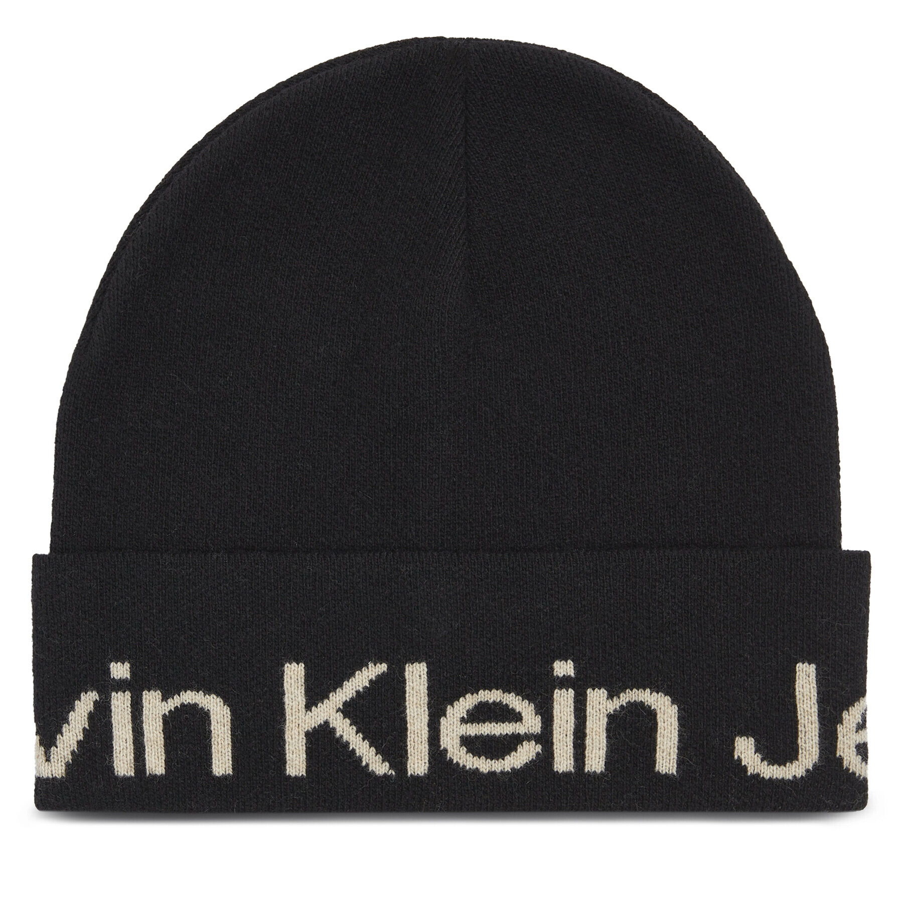 Calvin Klein Jeans Sapka Logo Beanie K60K611271 Fekete - Pepit.hu