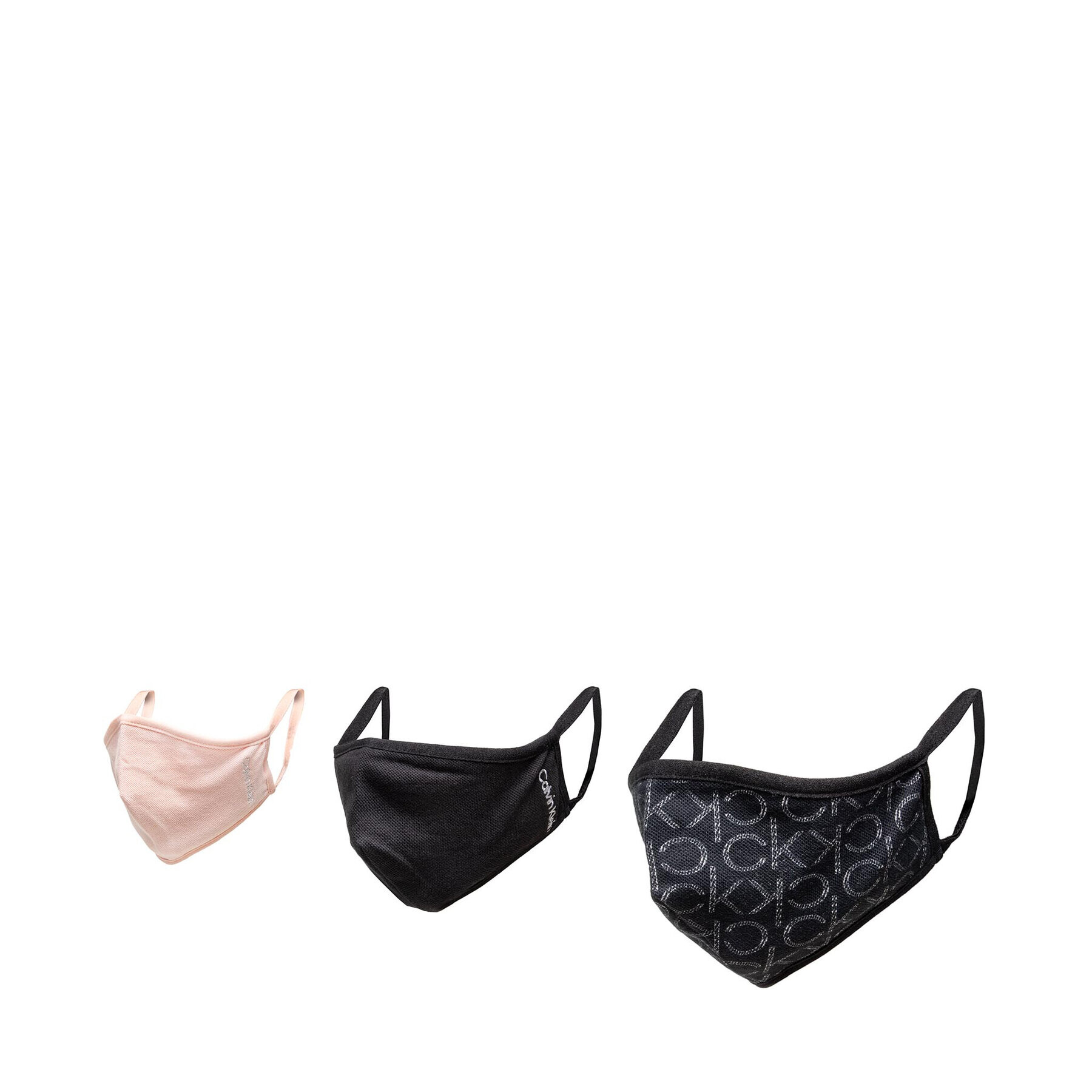 Calvin Klein Jeans Set od 3 tekstilne maske Face Cover 3-Pack K60K608839 Fekete - Pepit.hu