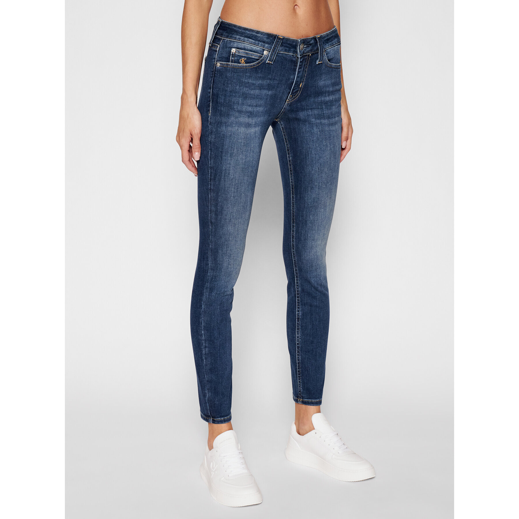 Calvin Klein Jeans Skinny Fit Farmer Ckj 011 J20J214098 Sötétkék Skinny Fit - Pepit.hu