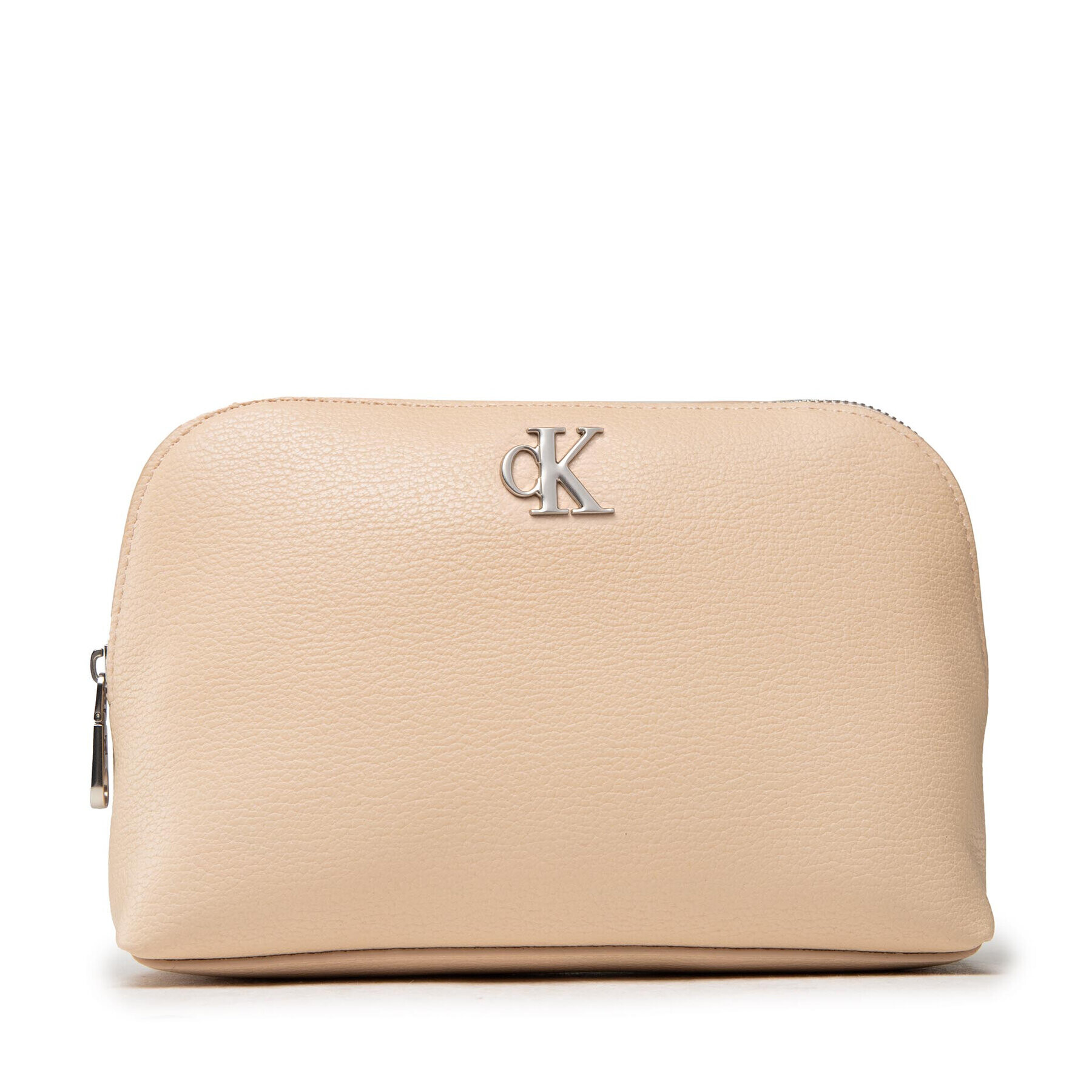 Calvin Klein Jeans Smink táska Minimal Monogram Make Up Bag K60K608403 Bézs - Pepit.hu