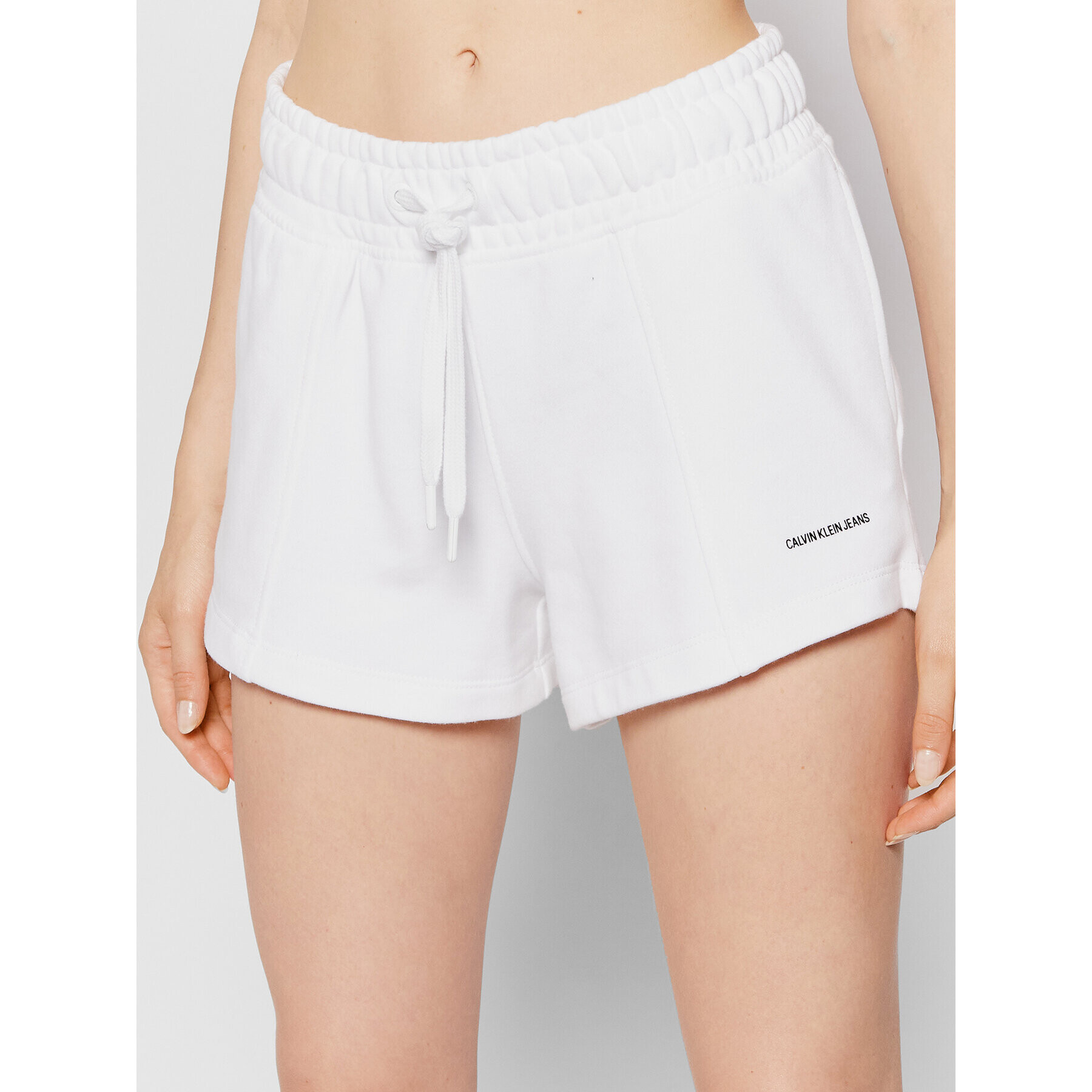 Calvin Klein Jeans Sport rövidnadrág Essentials J20J216228 Fehér Regular Fit - Pepit.hu