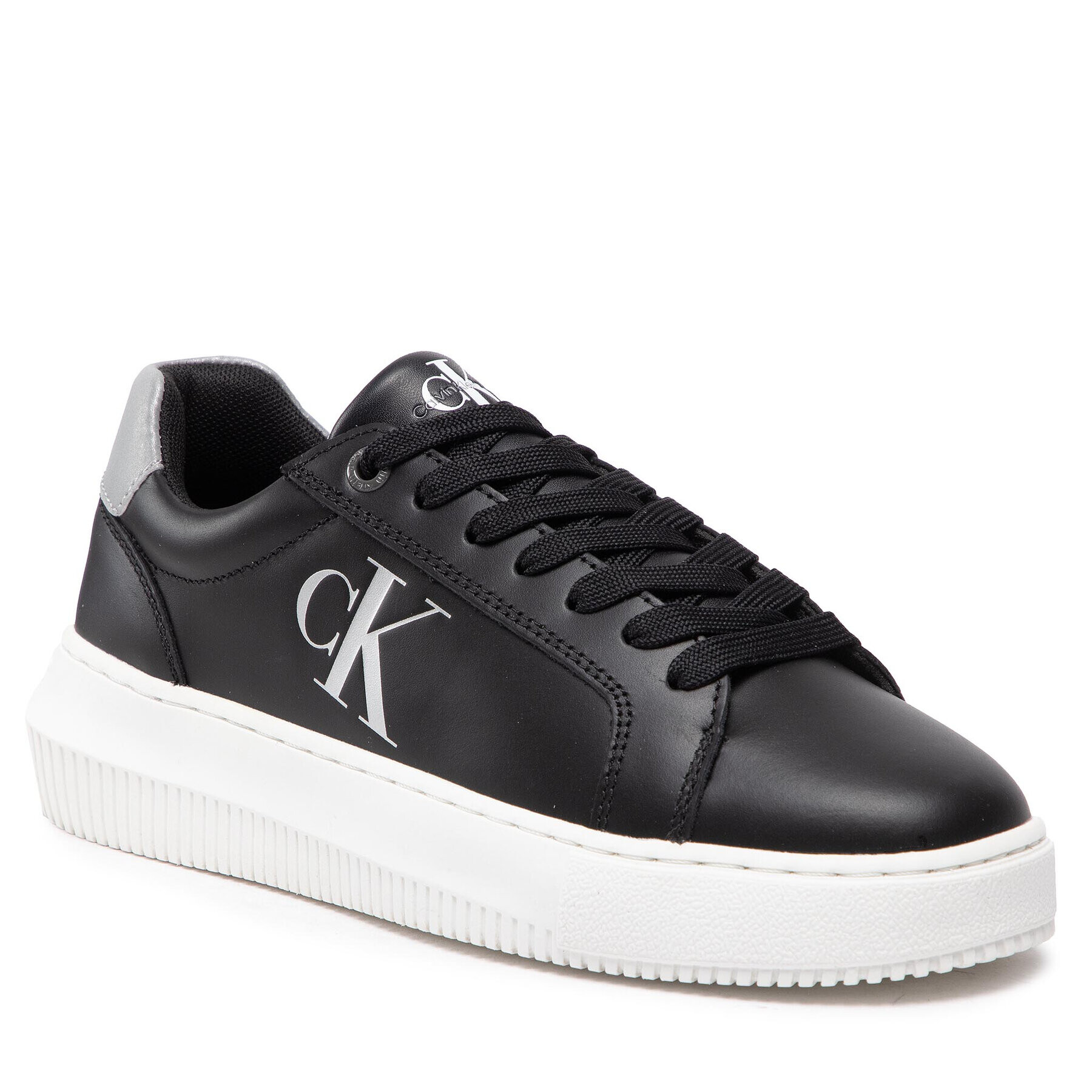 Calvin Klein Jeans Sportcipő Chunky Cupsole Laceup Low Ess M YW0YW00701 Fekete - Pepit.hu