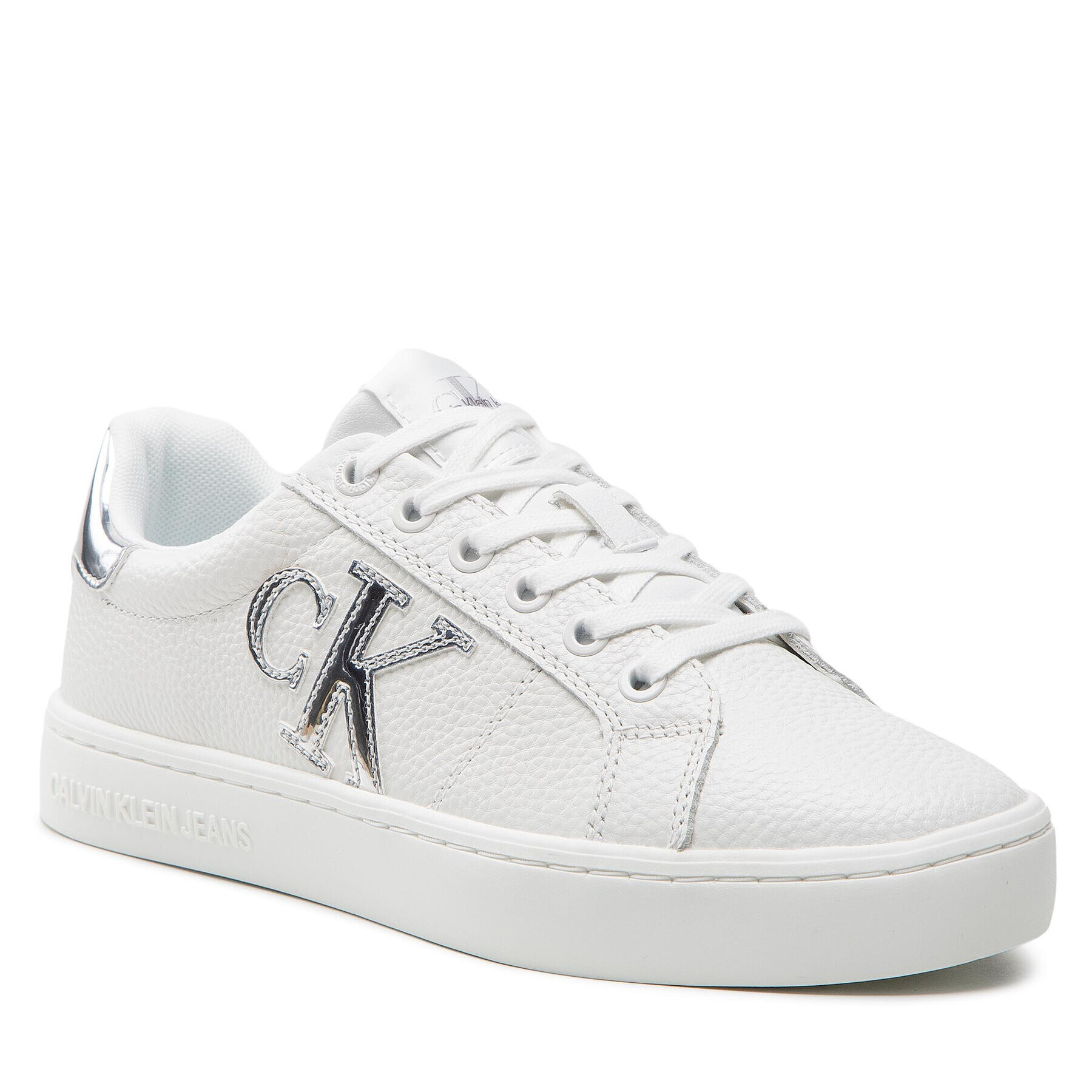 Calvin Klein Jeans Sportcipő Classic Cupsole Laceup Low YW0YW00775 Fehér - Pepit.hu