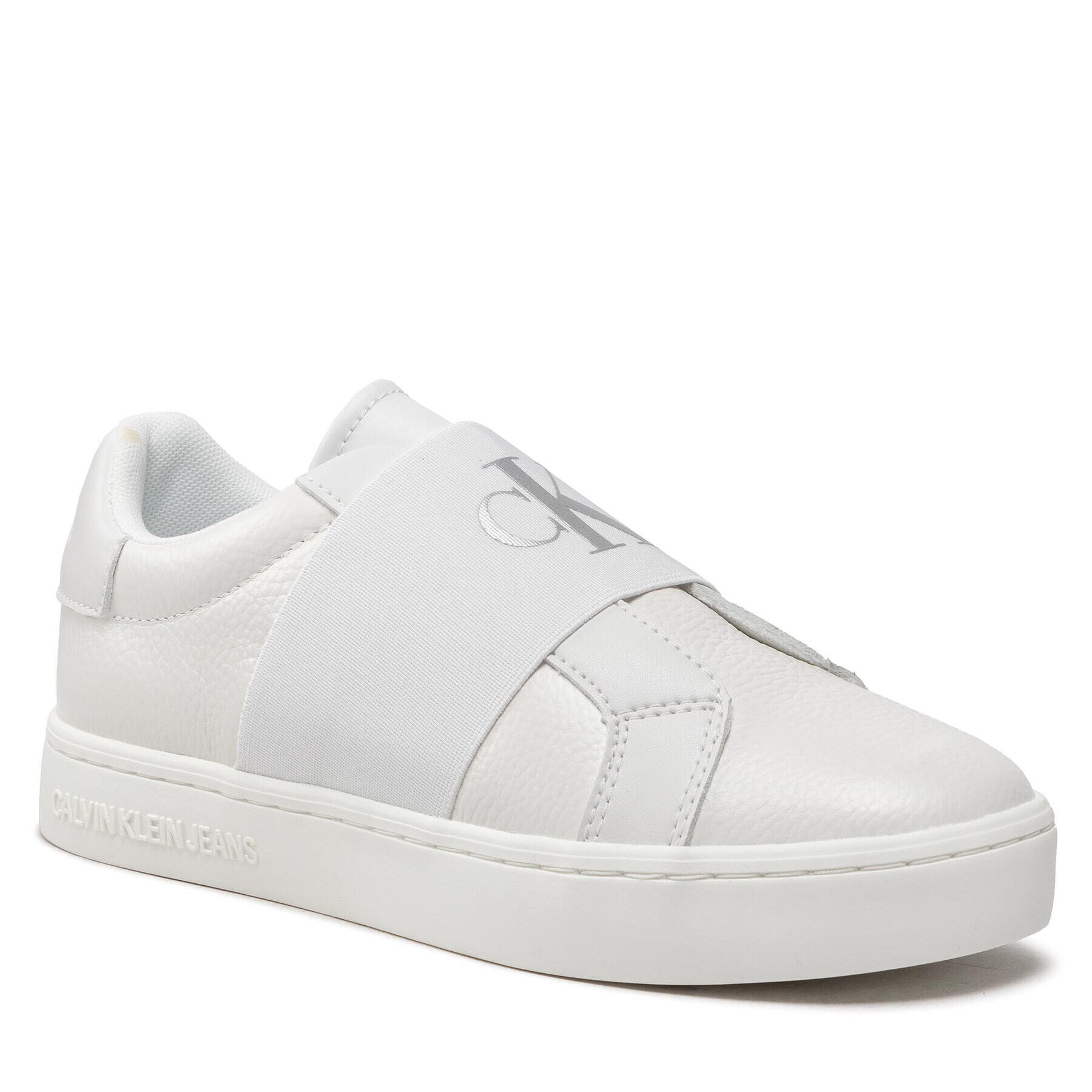 Calvin Klein Jeans Sportcipő Classic Cupsole Ribbon Lth YW0YW00776 Fehér - Pepit.hu