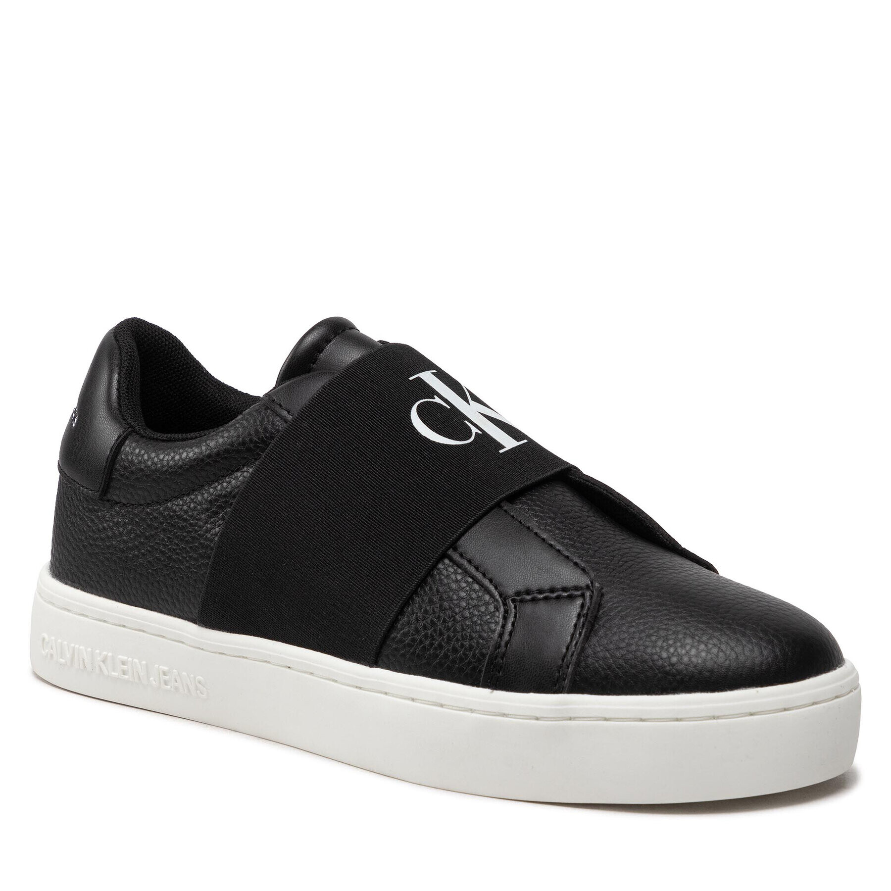 Calvin Klein Jeans Sportcipő Classic Cupsole Ribbon Lth YW0YW00776 Fekete - Pepit.hu