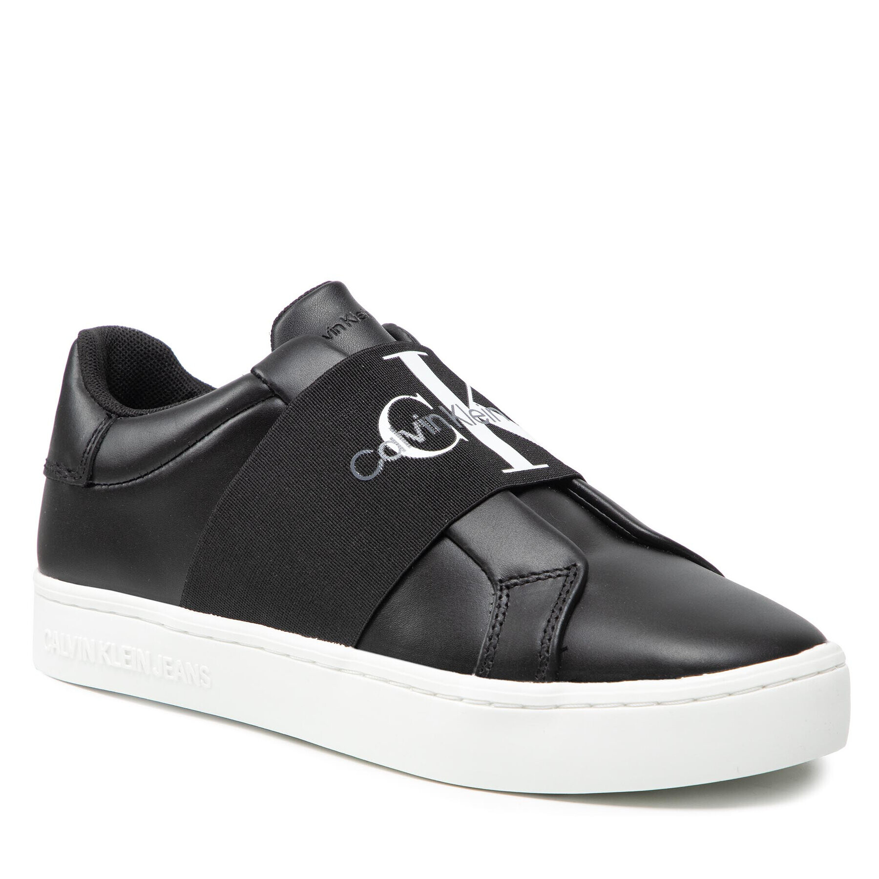 Calvin Klein Jeans Sportcipő Classic Cupsole Slipon 1 YW0YW00499 Fekete - Pepit.hu