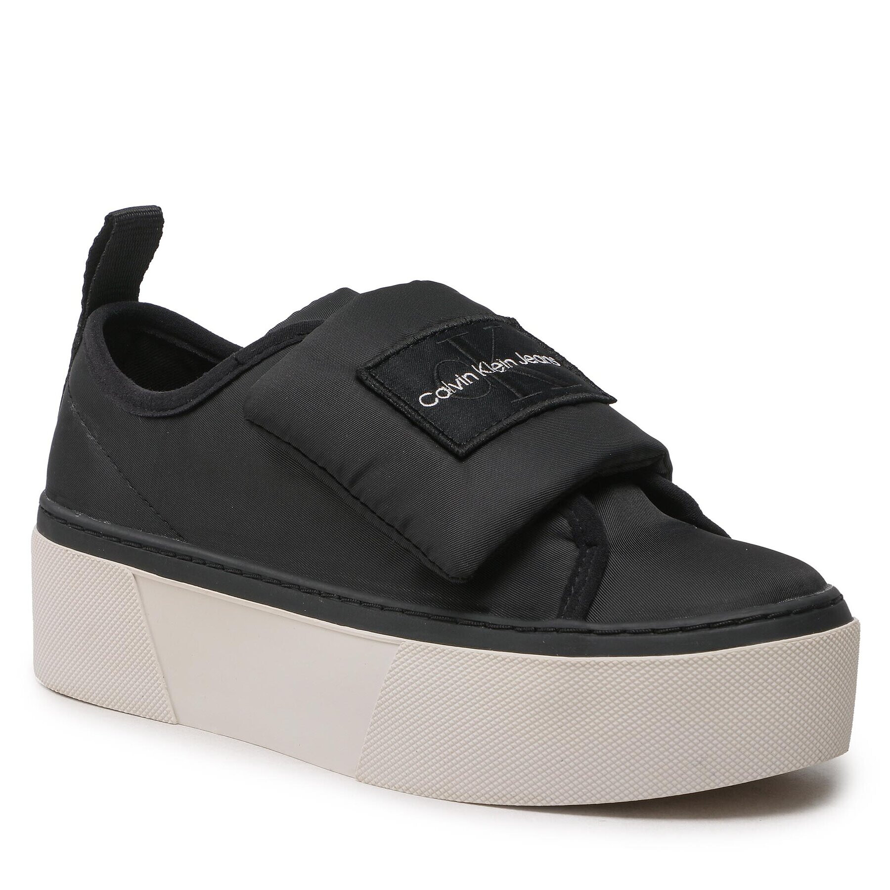 Calvin Klein Jeans Sportcipő Flatform Puffy Ny YW0YW00872 Fekete - Pepit.hu