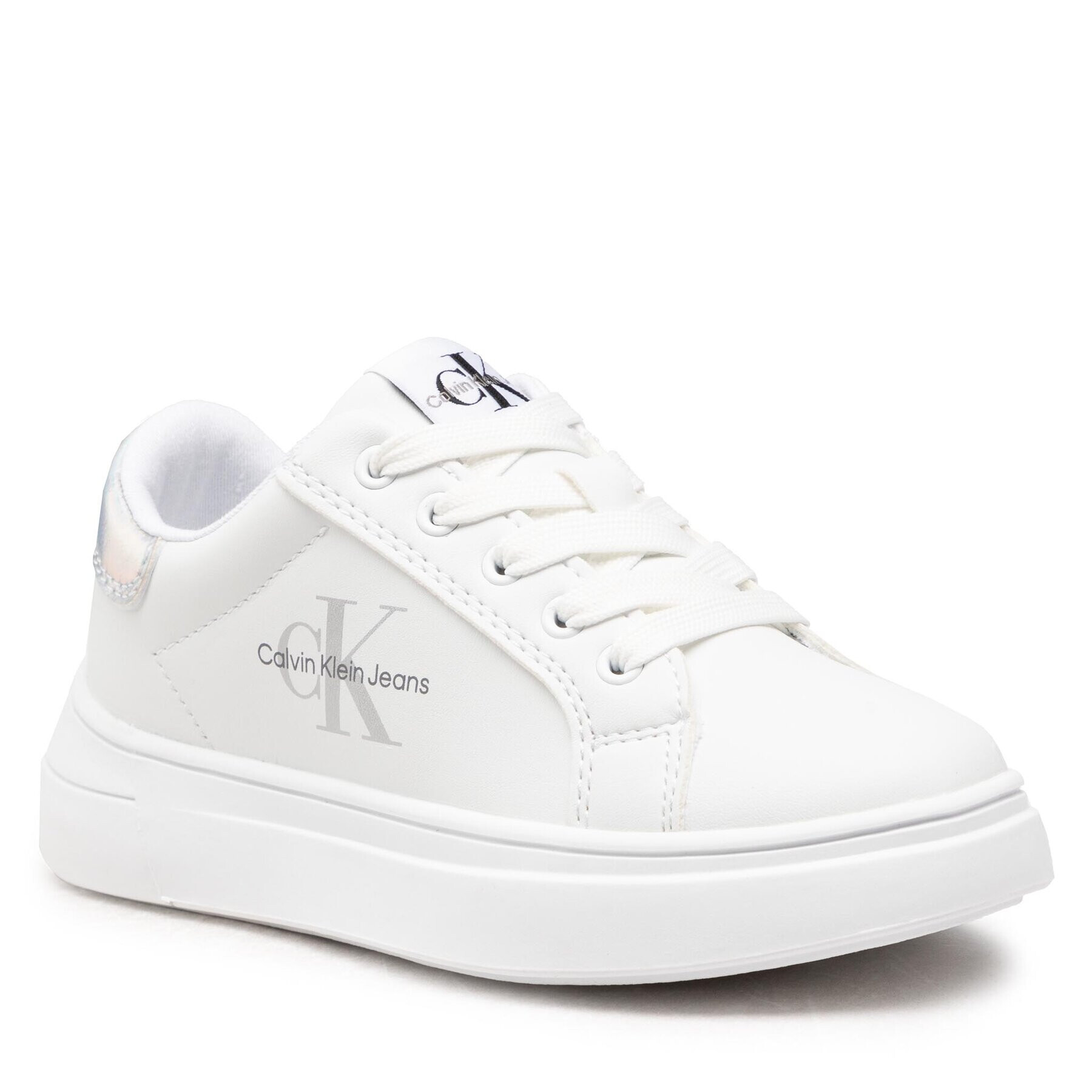 Calvin Klein Jeans Sportcipő Low Cut Lace-Up Sneaker V3X9-80345-1355 M Fehér - Pepit.hu