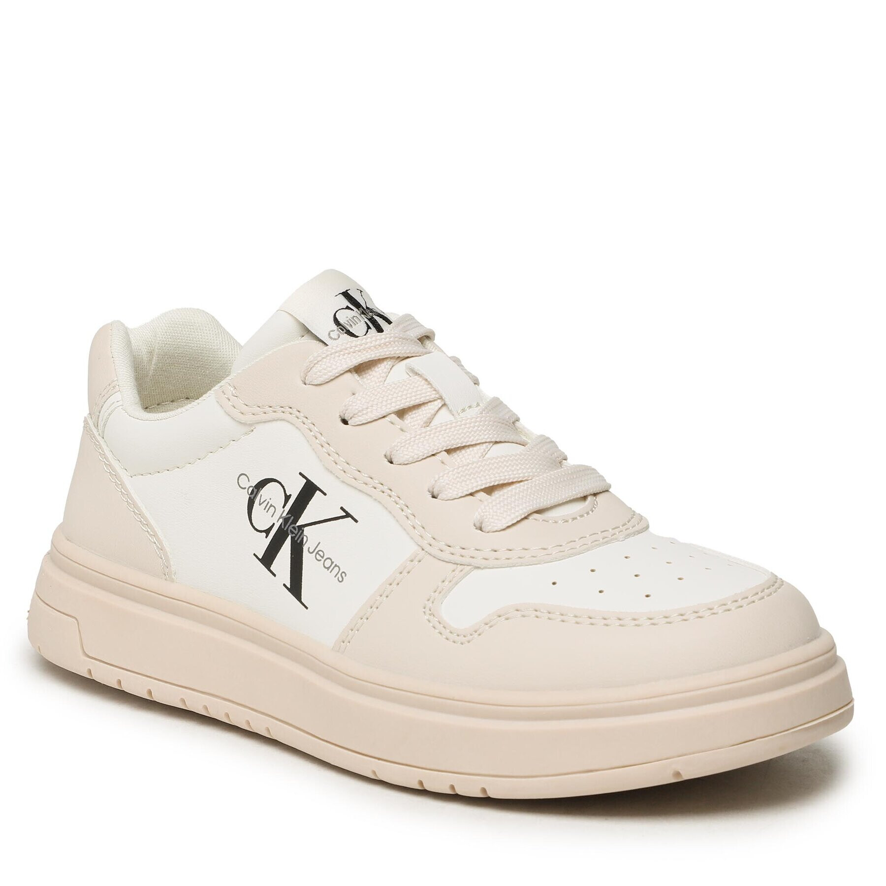 Calvin Klein Jeans Sportcipő Low Cut Lace-Up Sneaker V3X9-80552-1355 M Ekru - Pepit.hu