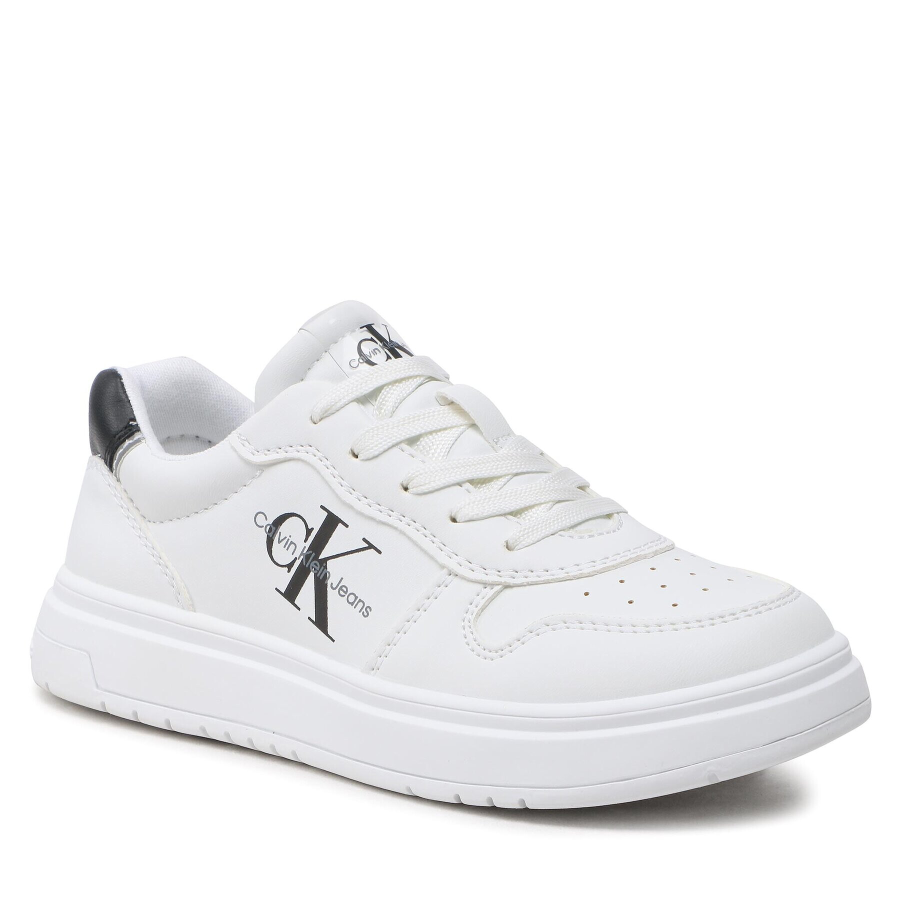 Calvin Klein Jeans Sportcipő Low Cut Lace-Up Sneaker V3X9-80553-1355 M Fehér - Pepit.hu