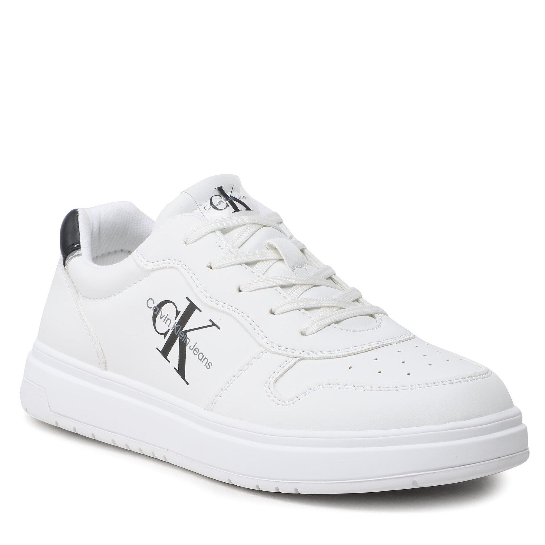 Calvin Klein Jeans Sportcipő Low Cut Lace-Up Sneaker V3X9-80553-1355 S Fehér - Pepit.hu