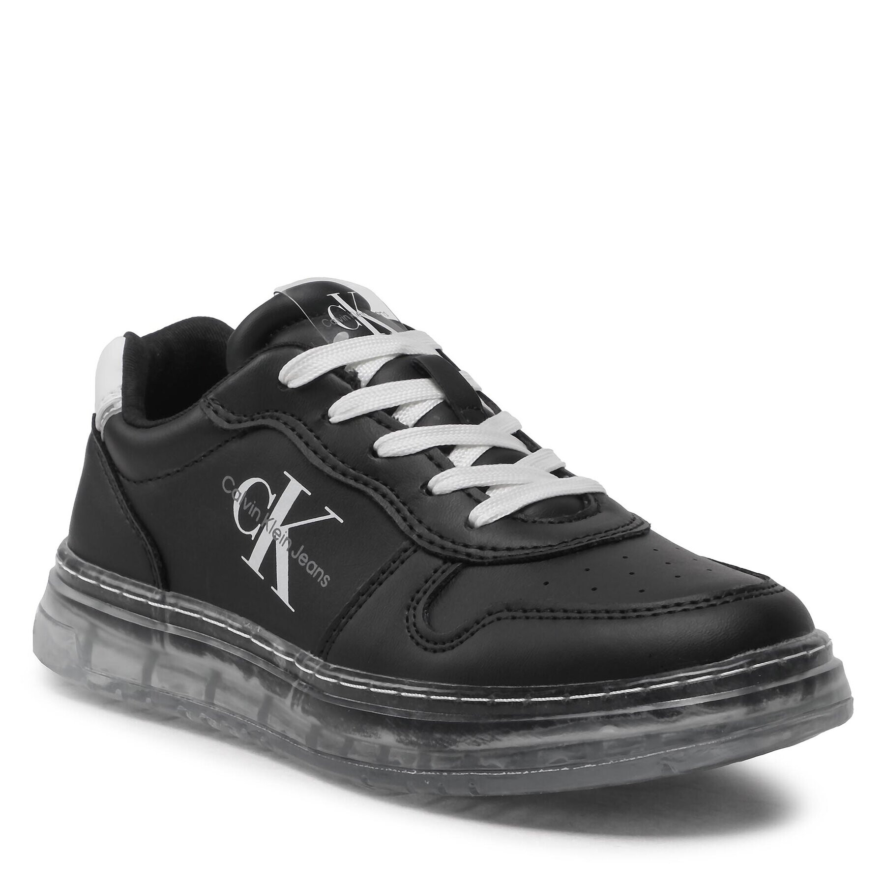 Calvin Klein Jeans Sportcipő Low Cut Lace-Up Sneaker V3X9-80554-1355 M Fekete - Pepit.hu