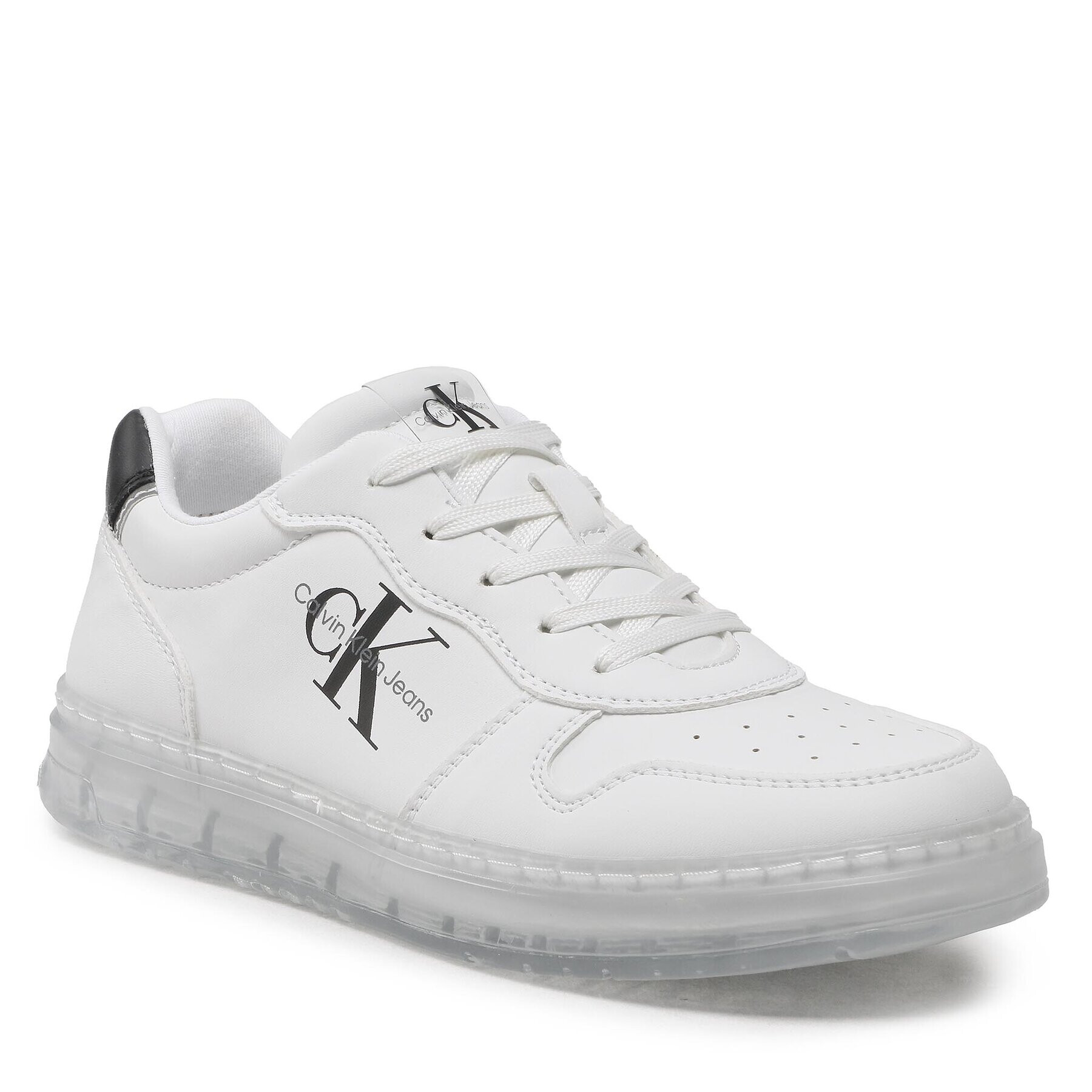 Calvin Klein Jeans Sportcipő Low Cut Lace-Up Sneaker V3X9-80554-1355 S Fehér - Pepit.hu