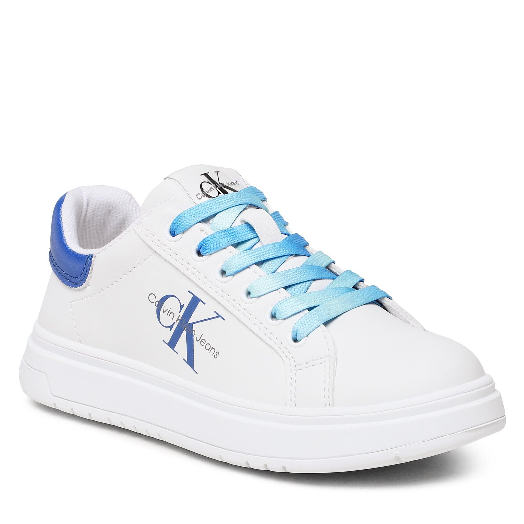 Calvin Klein Jeans Sportcipő Low Cut Lace-Up Sneaker V3X9-80556-1355 M Fehér - Pepit.hu