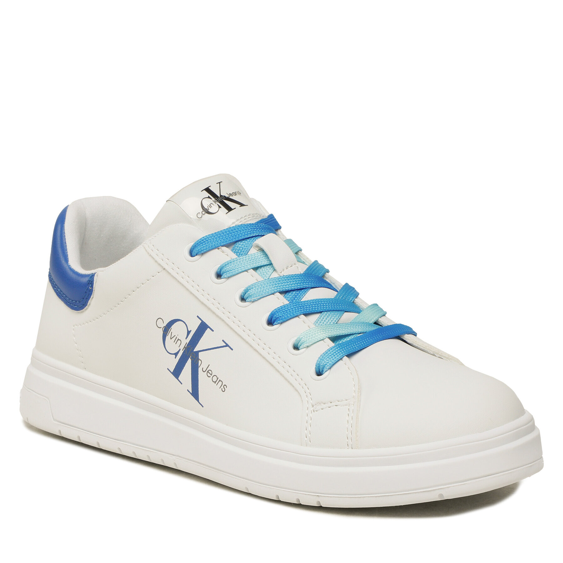 Calvin Klein Jeans Sportcipő Low Cut Lace-Up Sneaker V3X9-80556-1355 S Fehér - Pepit.hu