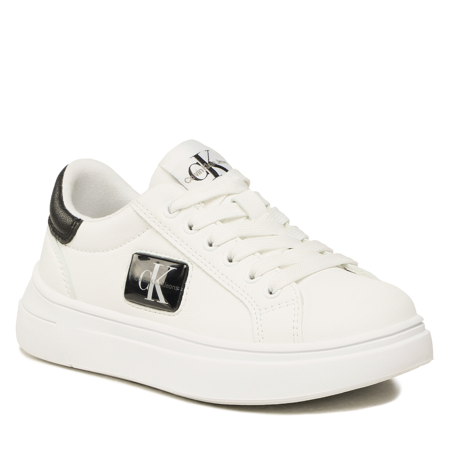 Calvin Klein Jeans Sportcipő Low Cut Lace-Up Sneaker V3X9-80562-1355 M Fehér - Pepit.hu