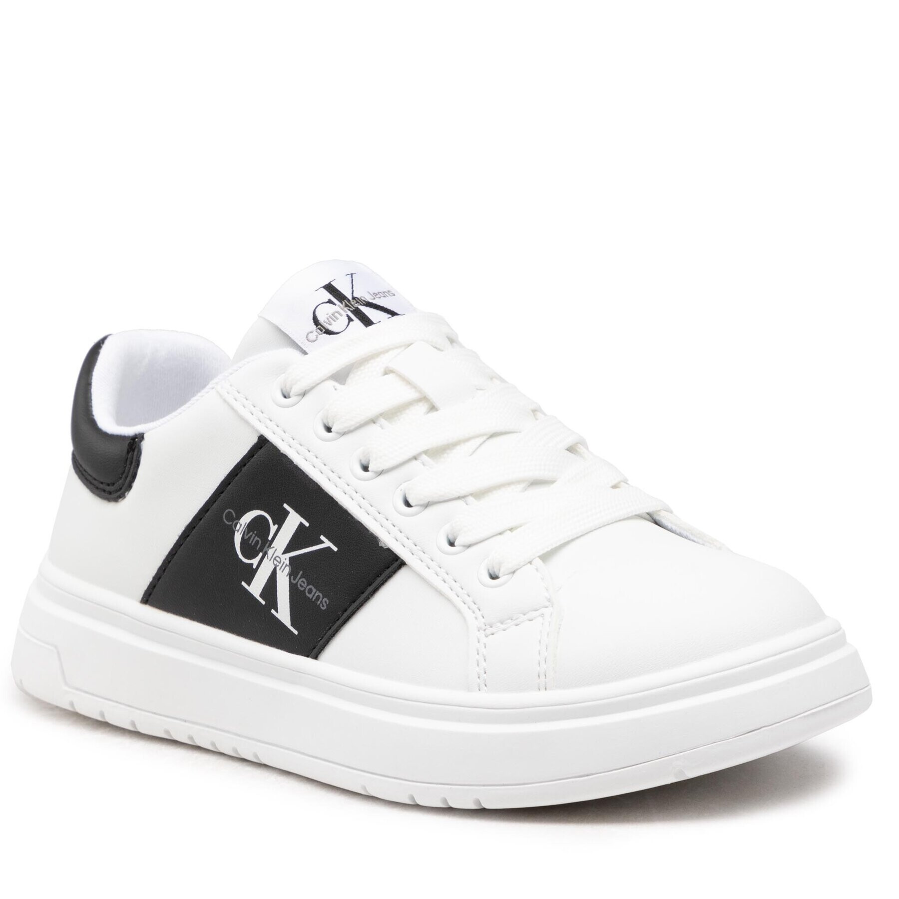 Calvin Klein Jeans Sportcipő Low Cut Lace-Up V3X9-80338-1355 M Fehér - Pepit.hu