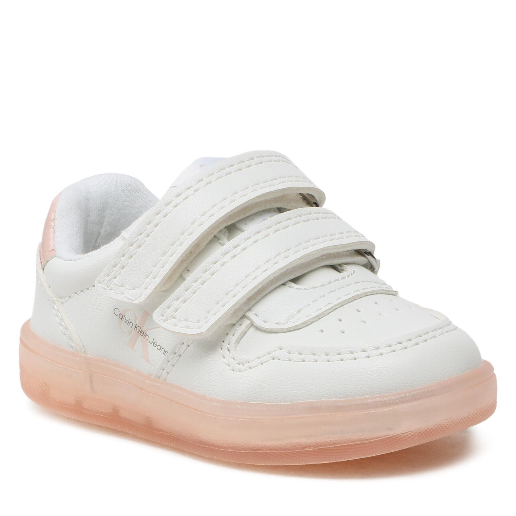 Calvin Klein Jeans Sportcipő Low Cut Velcro Sneaker V1A9-80466-1355 M Fehér - Pepit.hu