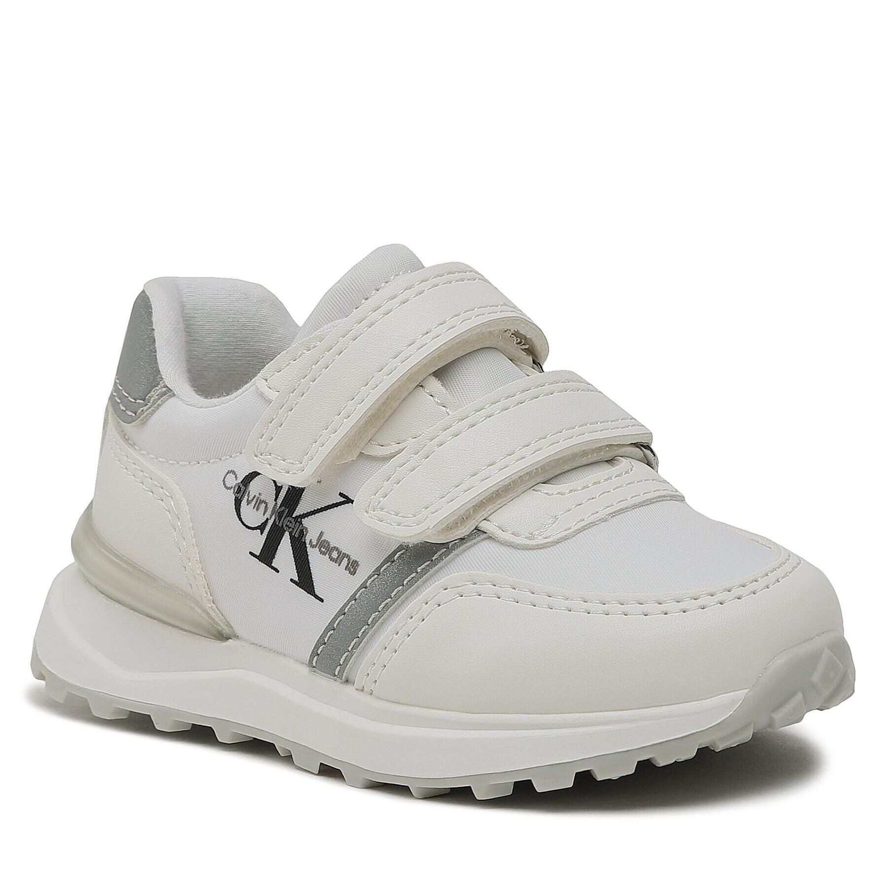 Calvin Klein Jeans Sportcipő Low Cut Velcro Sneaker V1B9-80573-1594 M Fehér - Pepit.hu