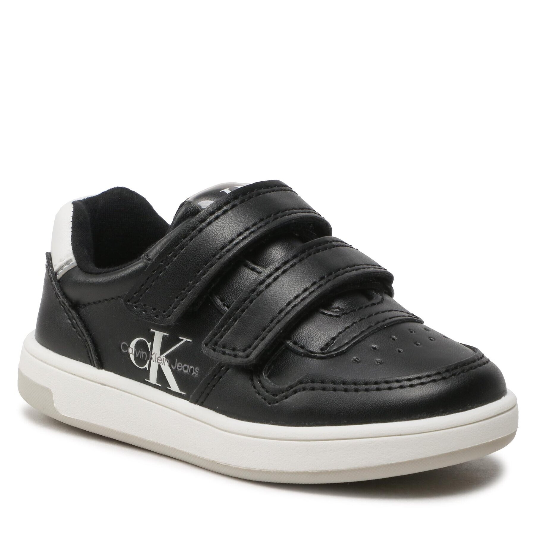 Calvin Klein Jeans Sportcipő Low Cut Velcro Sneaker V1X9-80548-1355 S Fekete - Pepit.hu