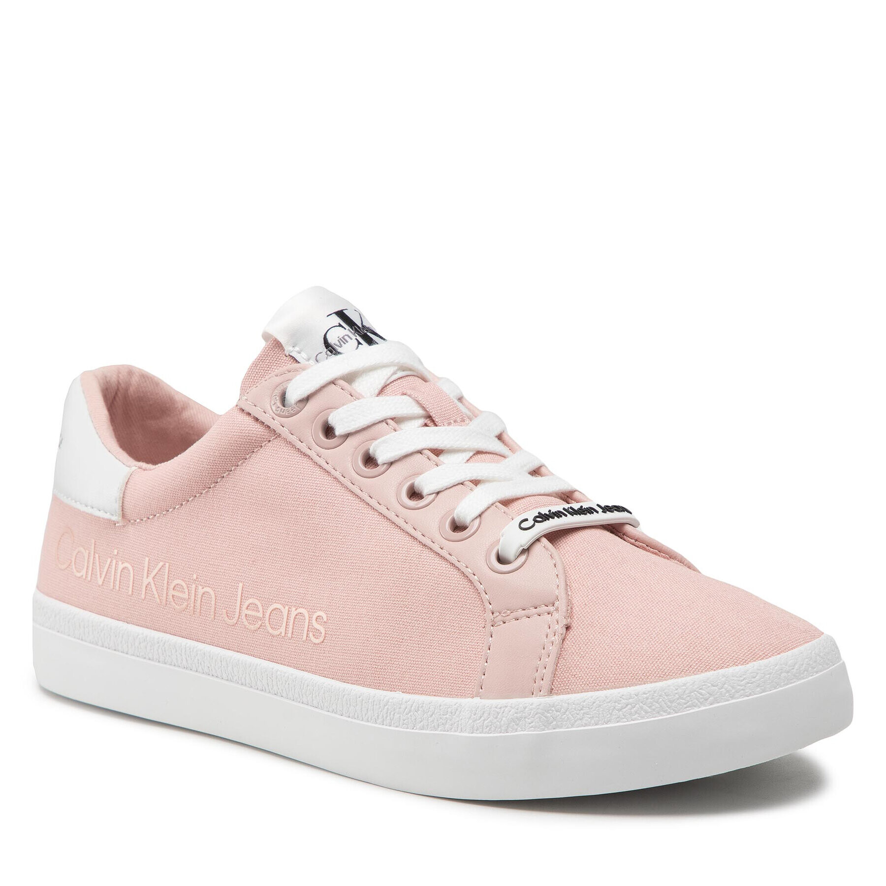 Calvin Klein Jeans Sportcipő Low Profile Sneaker Laceup Co YW0YW00057 Rózsaszín - Pepit.hu