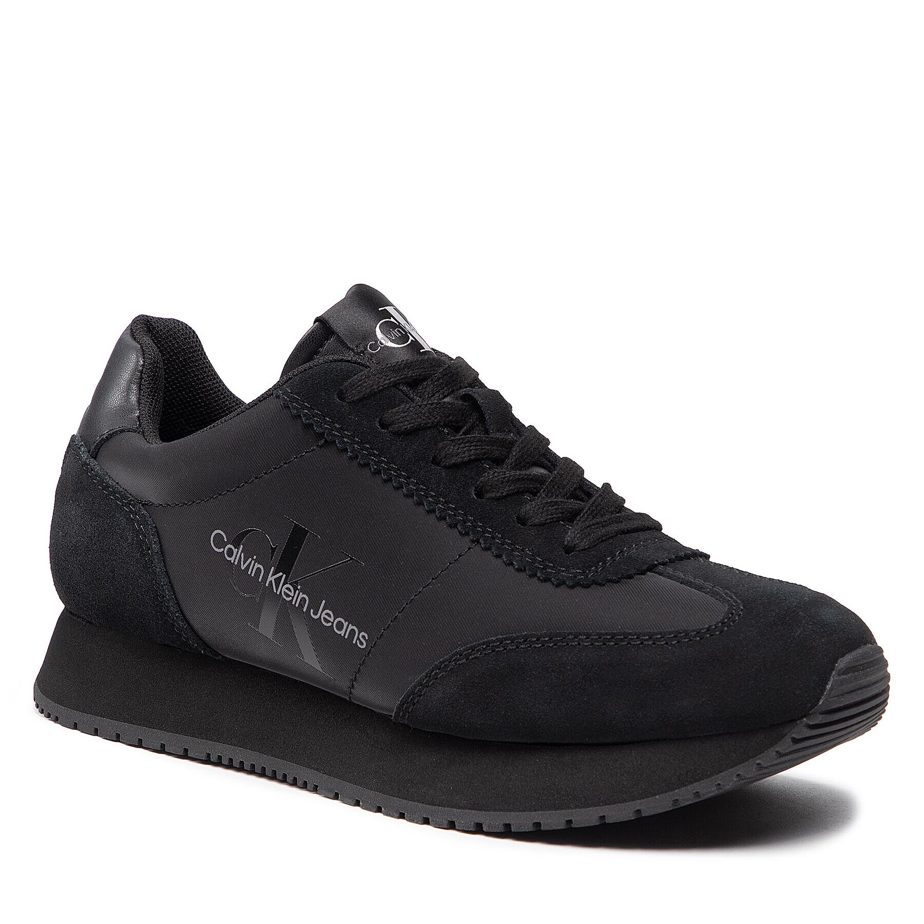 Calvin Klein Jeans Sportcipő Retro Runner 1 YW0YW00516 Fekete - Pepit.hu