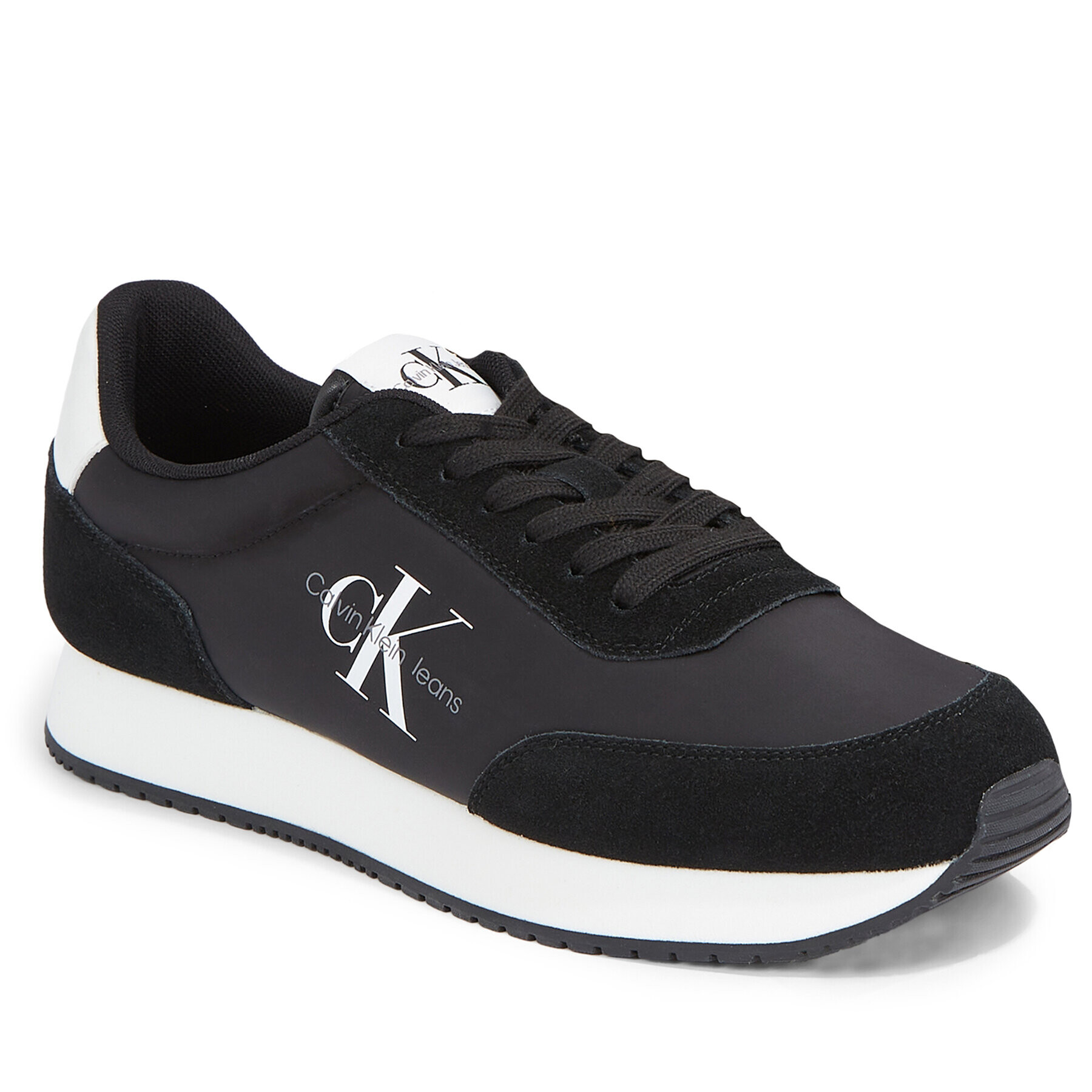 Calvin Klein Jeans Sportcipő Retro Runner Su-Ny Mono YM0YM00746 Fekete - Pepit.hu