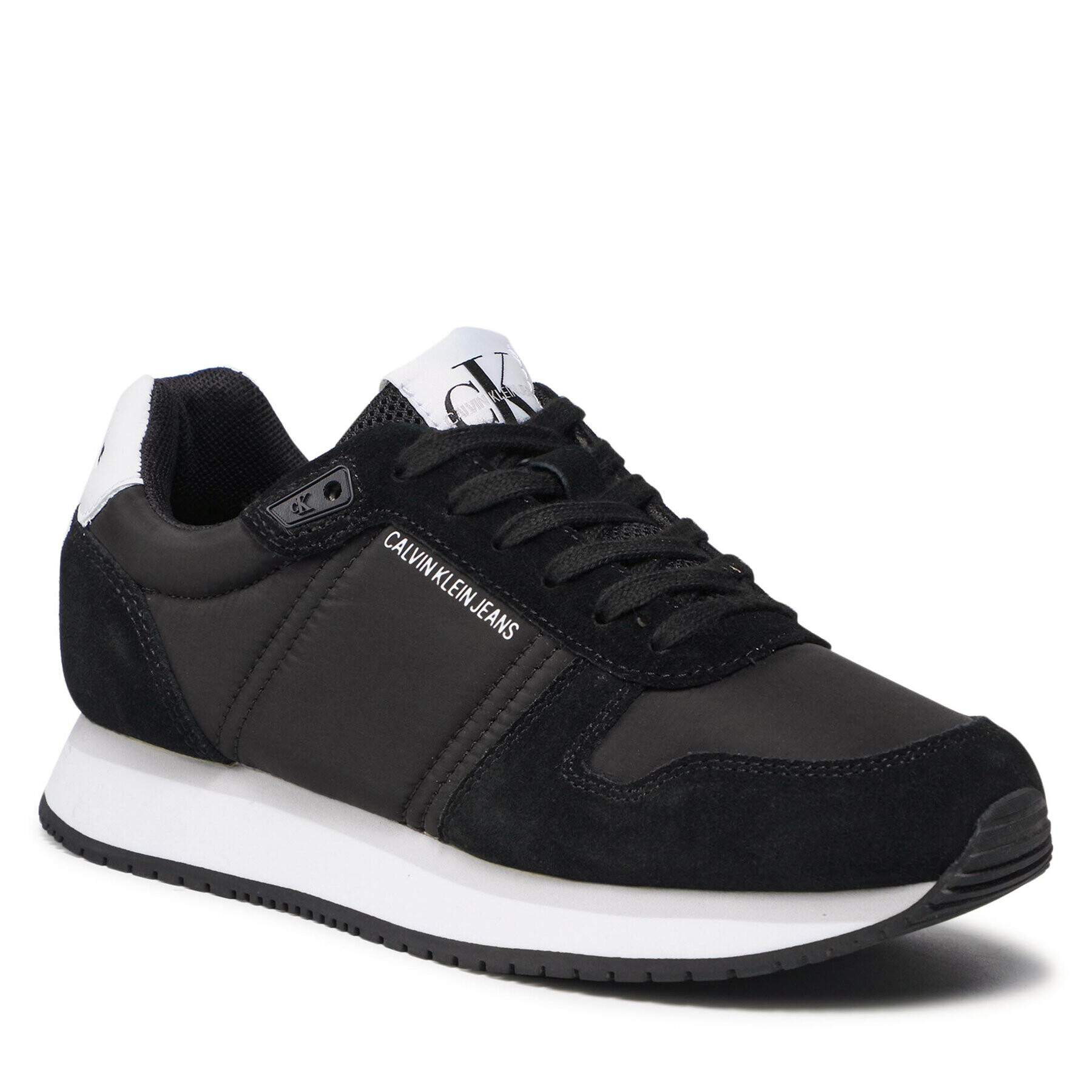 Calvin Klein Jeans Sportcipő Runner Laceup Sneaker Inst YW0YW00460 Fekete - Pepit.hu