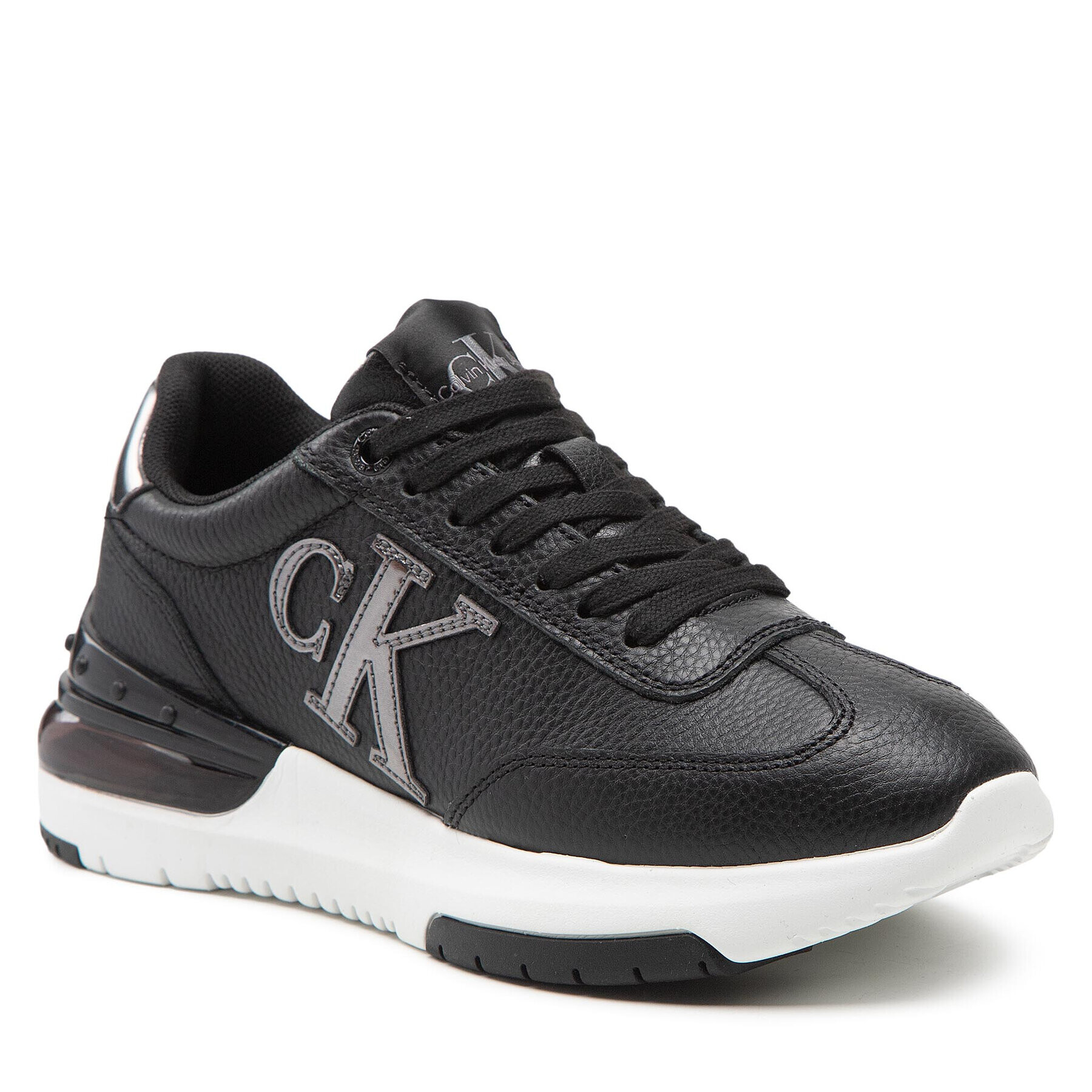 Calvin Klein Jeans Sportcipő Sporty Runner Comfair Laceup YW0YW00794 Fekete - Pepit.hu