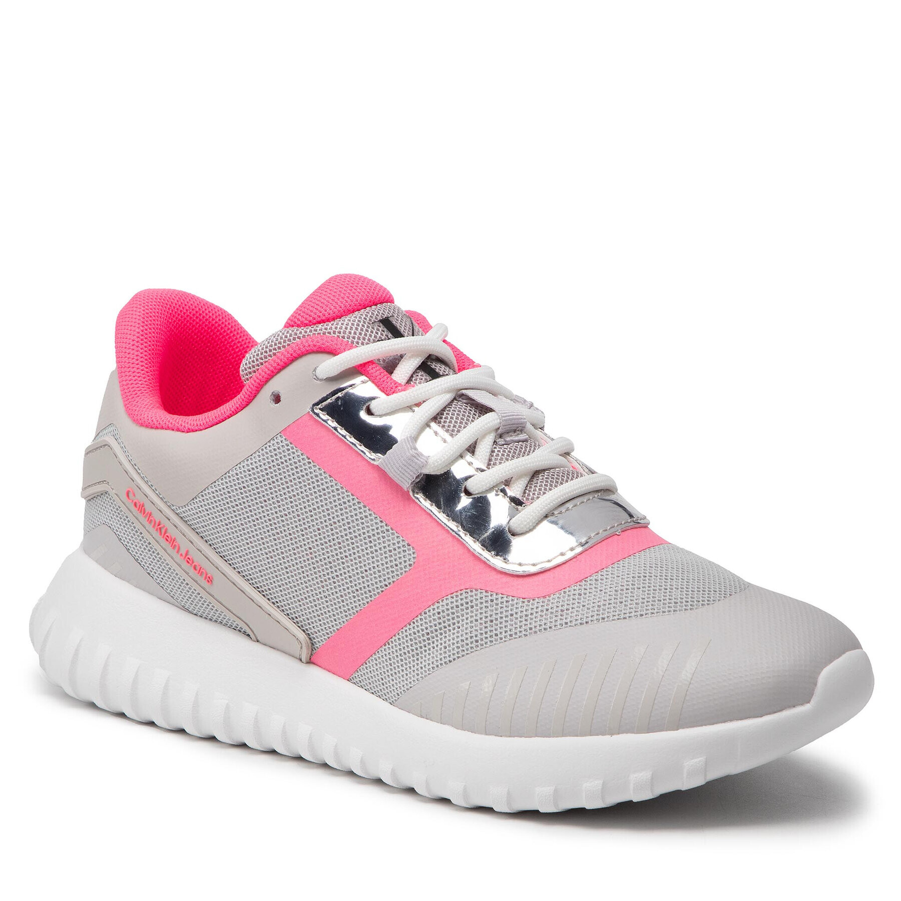 Calvin Klein Jeans Sportcipő Sporty Runner Eva 4 YW0YW00659 Szürke - Pepit.hu