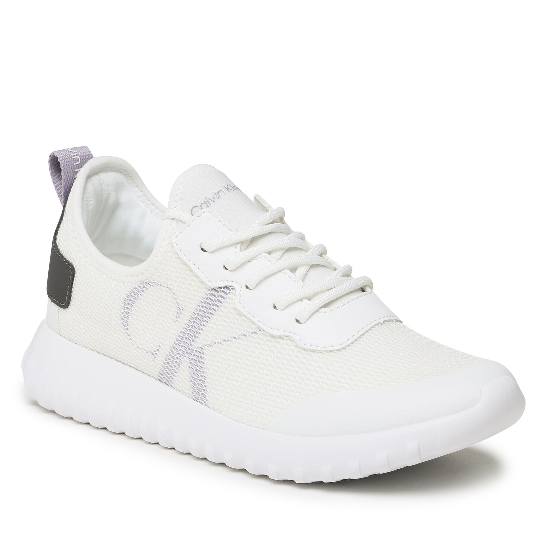 Calvin Klein Jeans Sportcipő Sporty Runner Eva Slipon Wn YW0YW00687 Fehér - Pepit.hu