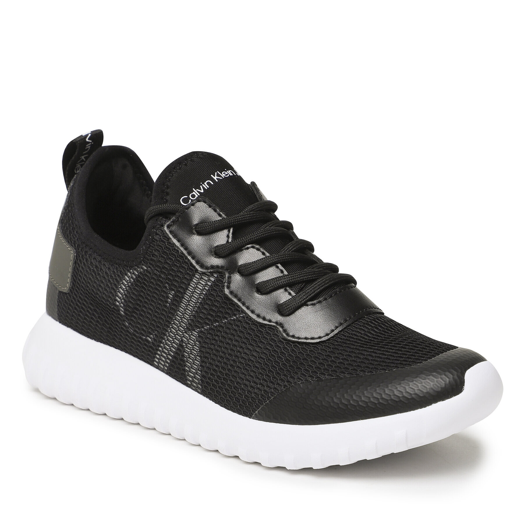 Calvin Klein Jeans Sportcipő Sporty Runner Eva Slipon YW0YW00687 Fekete - Pepit.hu