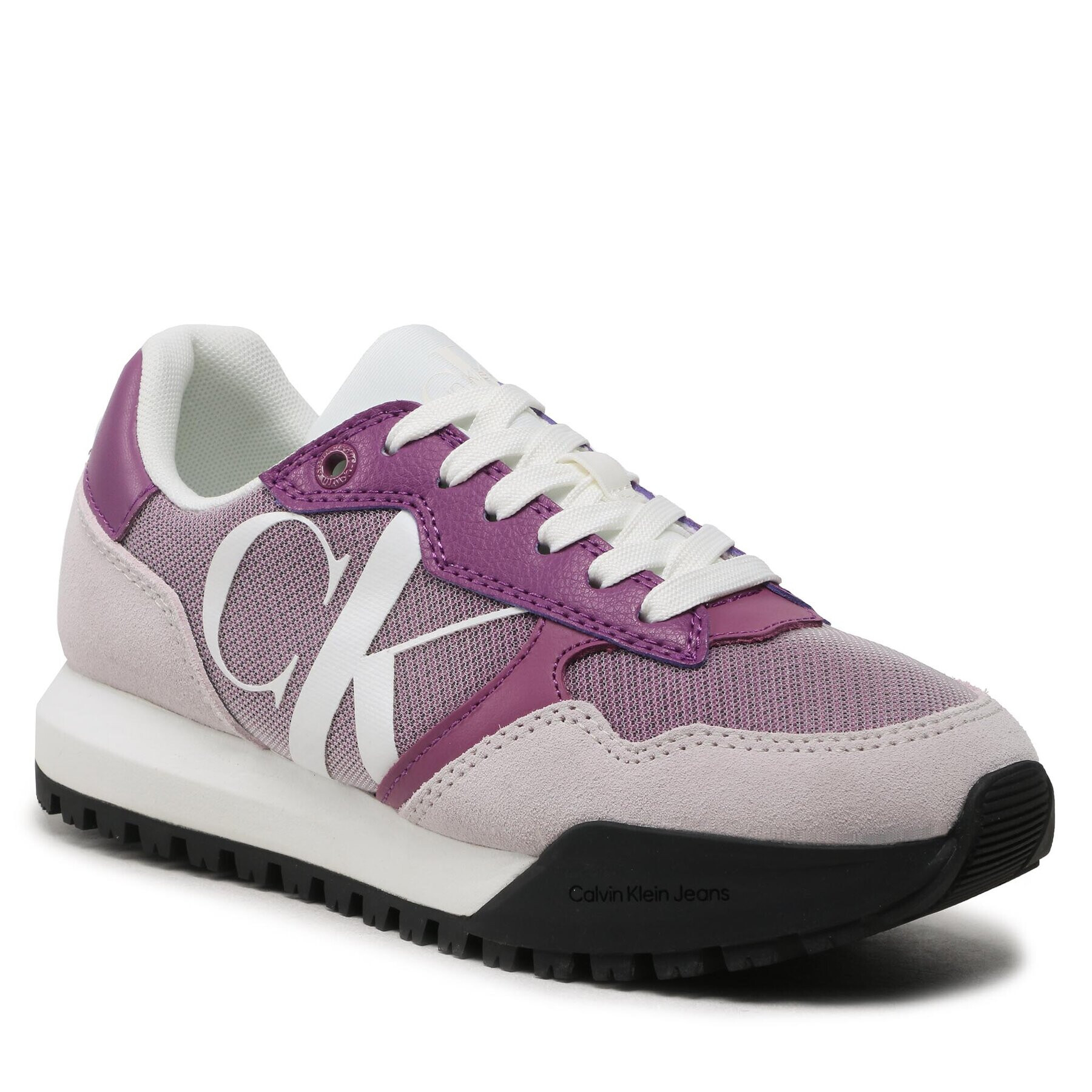 Calvin Klein Jeans Sportcipő Toothy Runner Bold Mono YW0YW00884 Lila - Pepit.hu