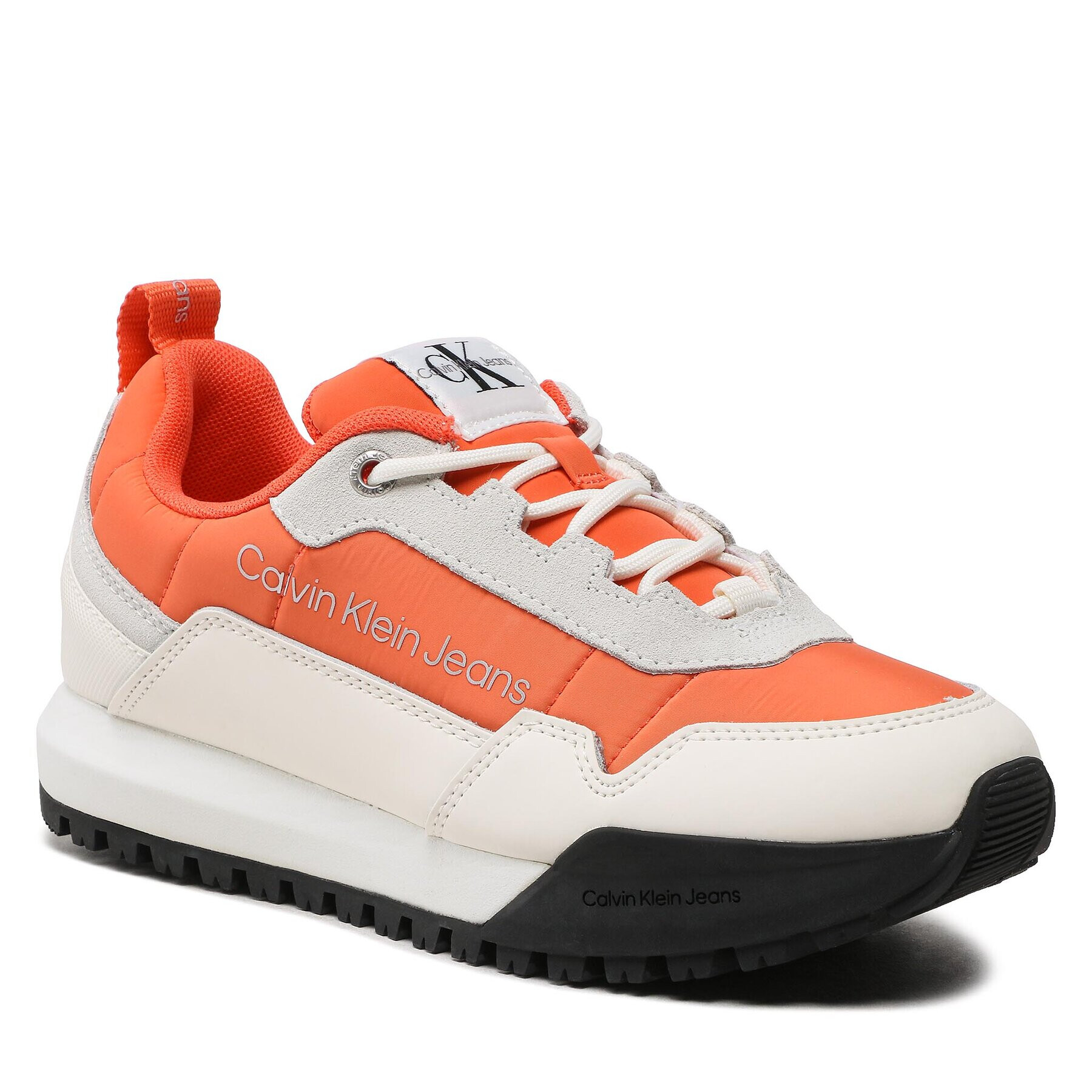 Calvin Klein Jeans Sportcipő Toothy Runner Laceup Su-Ny YW0YW007900JG Narancssárga - Pepit.hu